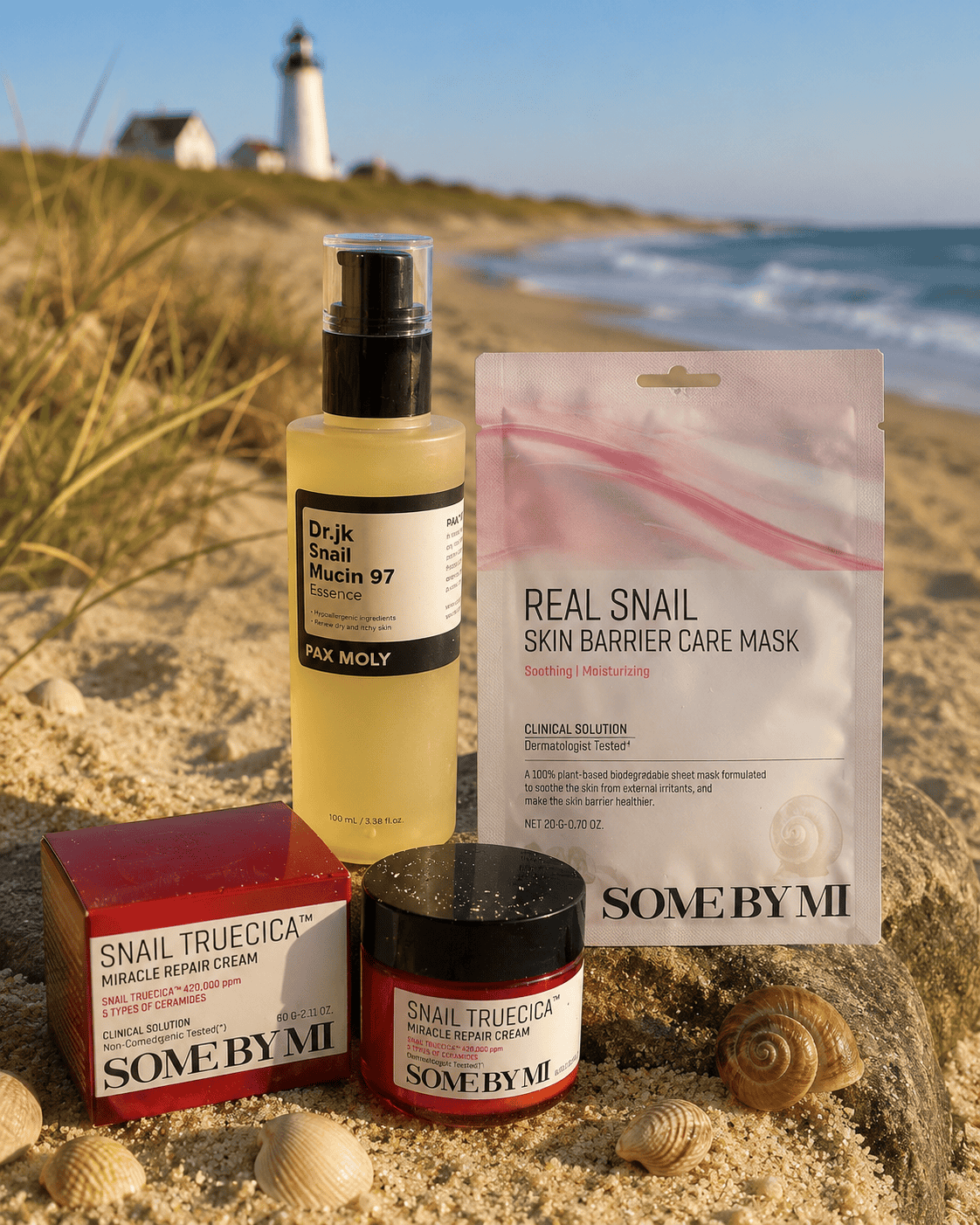 Great Point Tides Snail Discovery, Your Nantucket skin’s ultimate recovery ritual.
