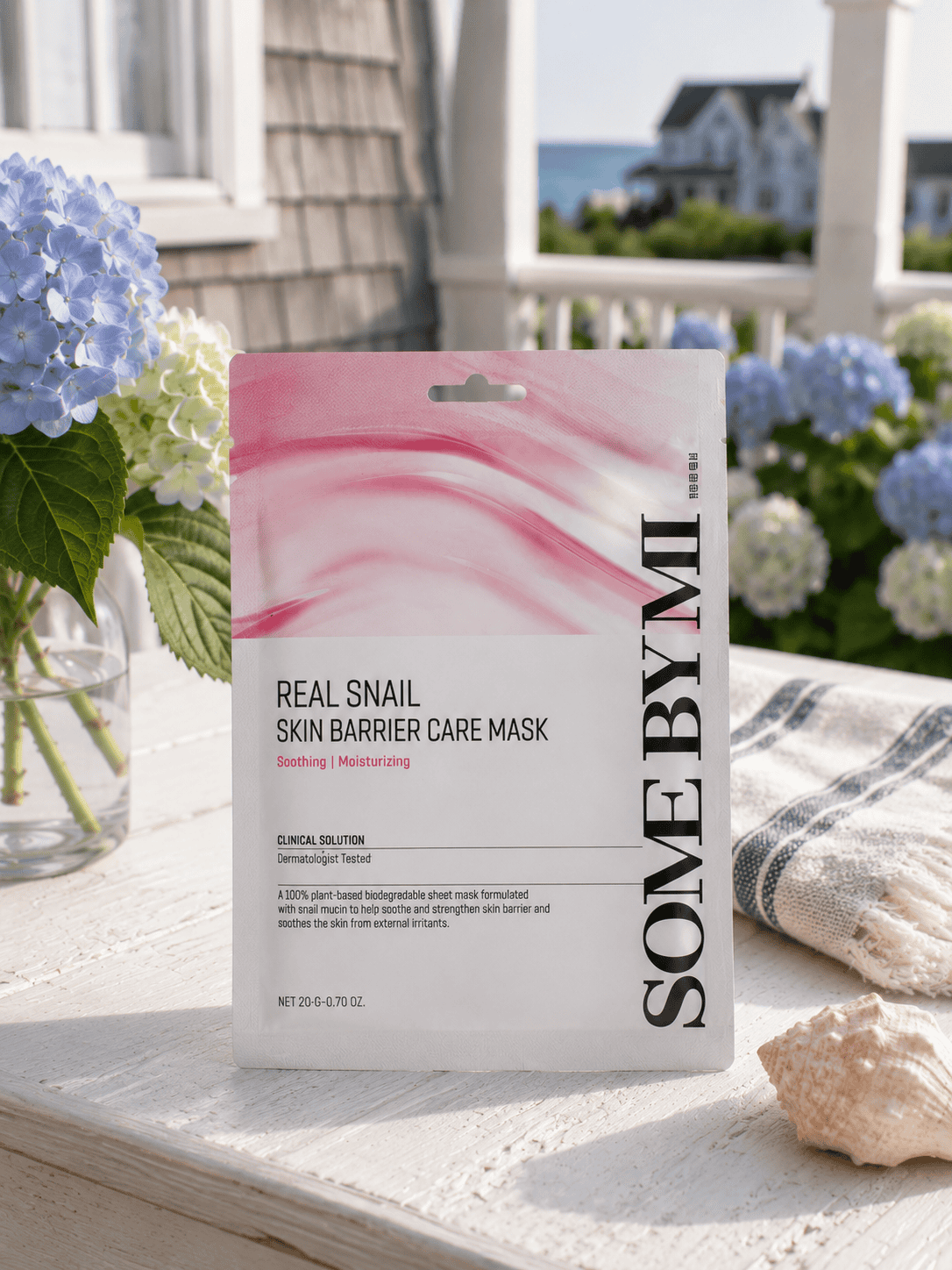 Some By Mi Real Snail Skin Barrier Care Mask | Korean Snail Mucin Sheet Mask