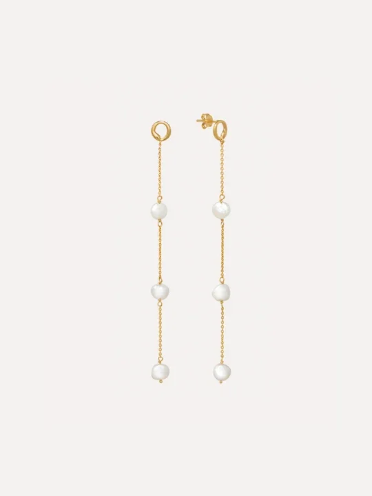 Heritage Keshi Pearl Dropdown Earring