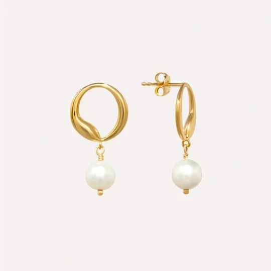 Heritage Signature Luxury Gold Earring