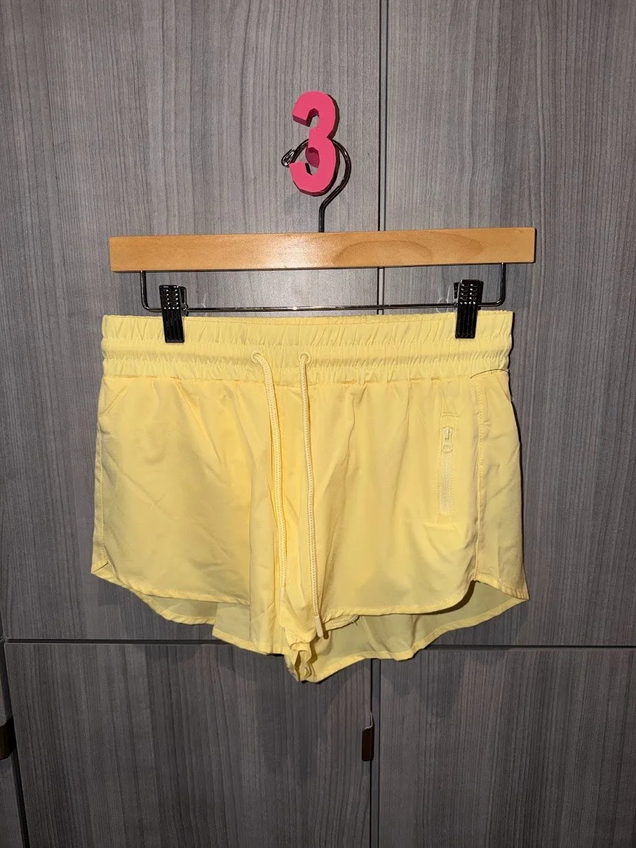 Drapey mini active shorts front.jpg