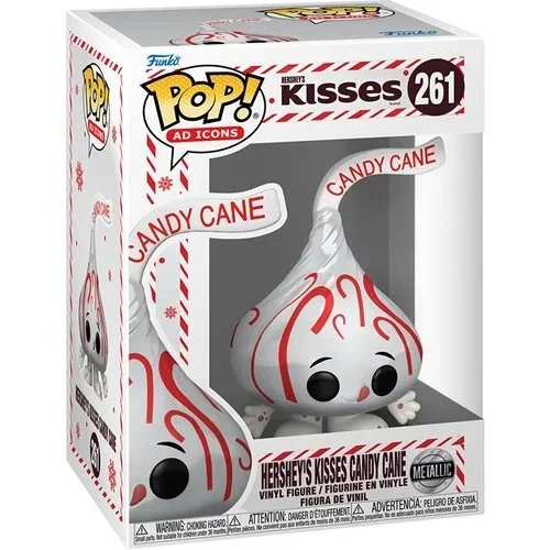 Hershey's Kisses Candy Cane Metallic #261