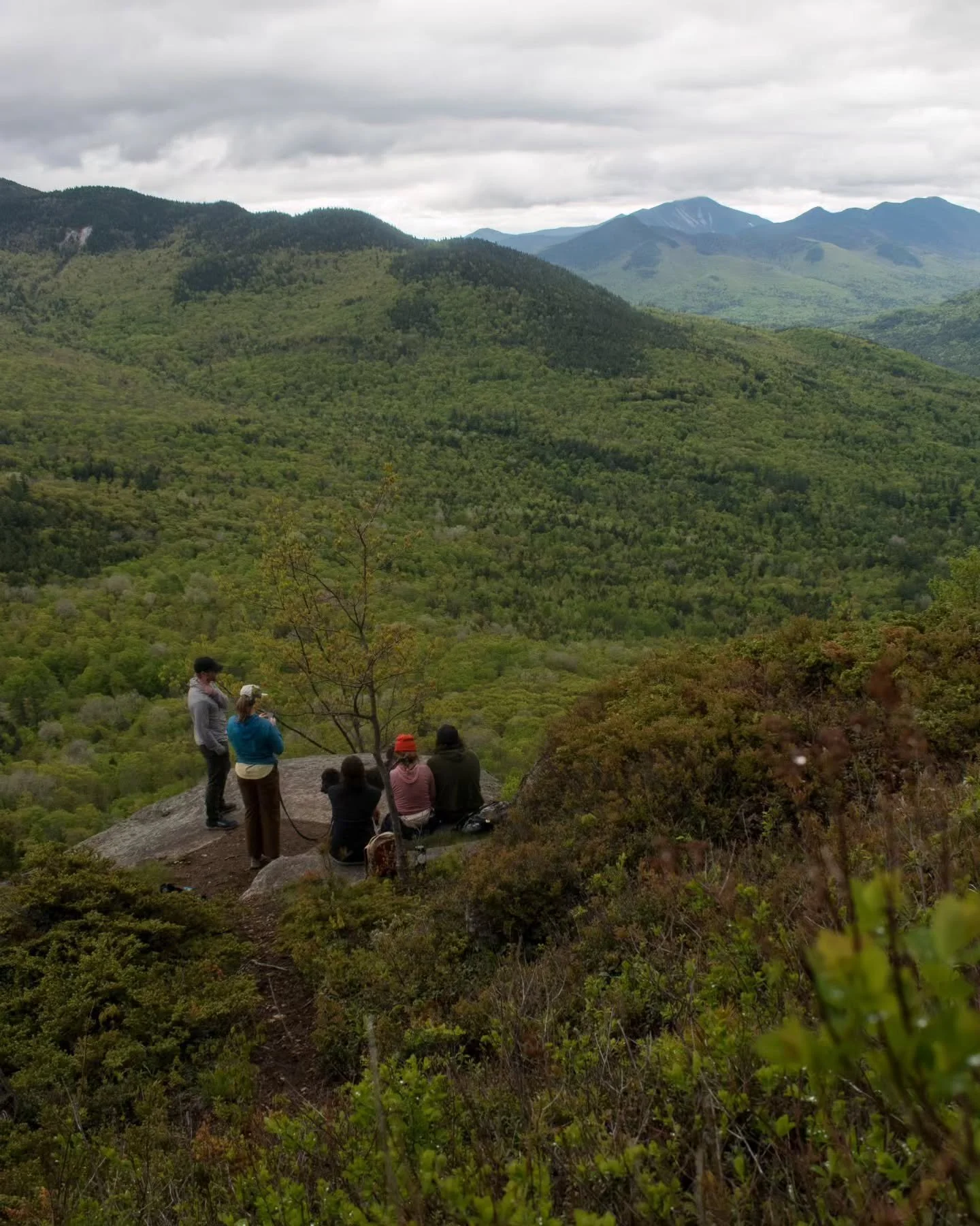 A weekend of old stomping grounds and new sights in the Adk.
After revisiting two 46ers I hadn't been up in many years, and having an absolute sufferfest in the rain on them, it was quite refreshing to see a few miles of new-to-me trail in non-rainy