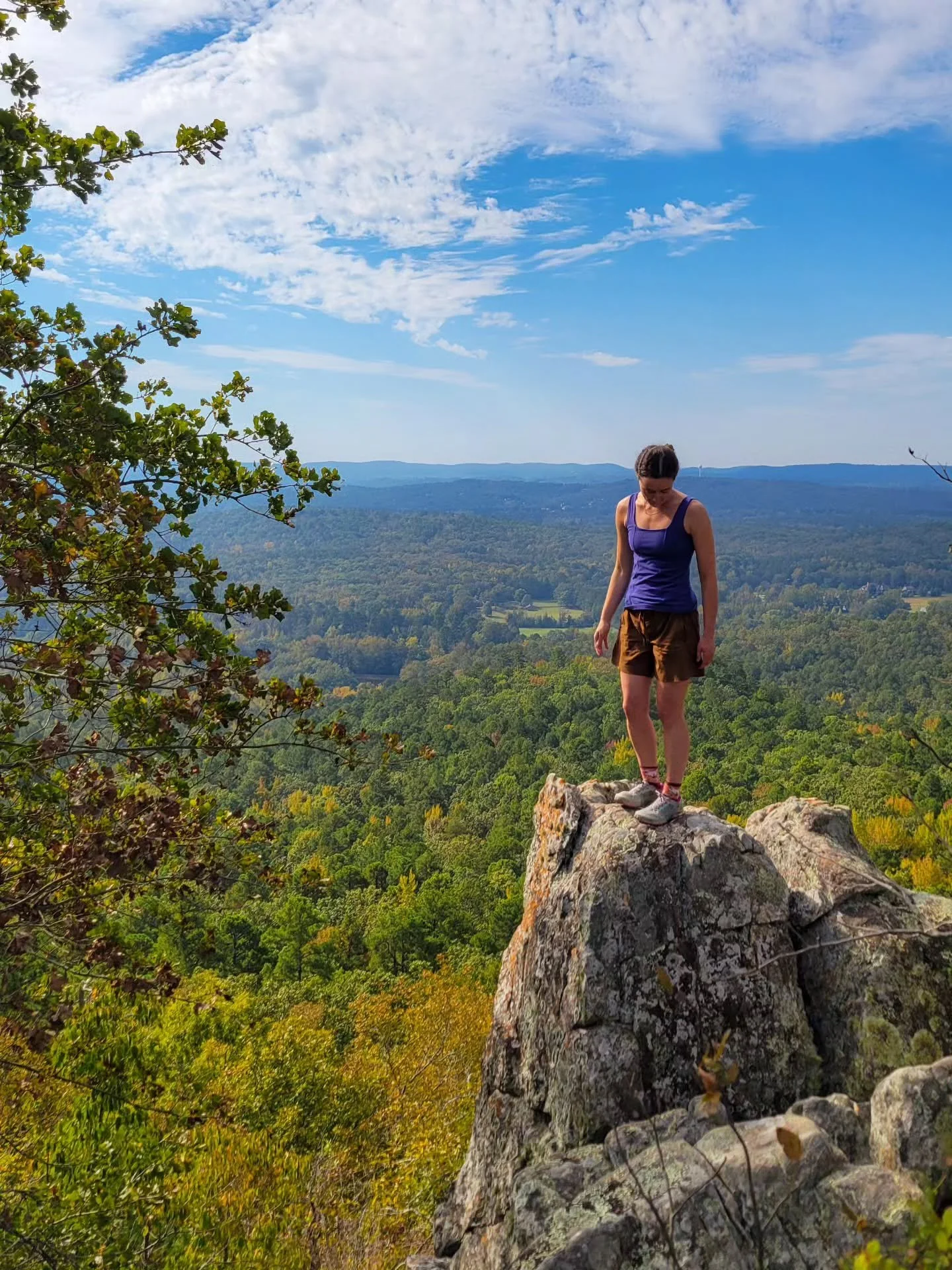 Ridge walking in Arkansas.
Terrain like this a few minutes from town, in Arkansas?! What a treat, and to share this lil adventure with the best people is all the more special. 
I didn't get any camera photos, but couldn't help but post these becaus