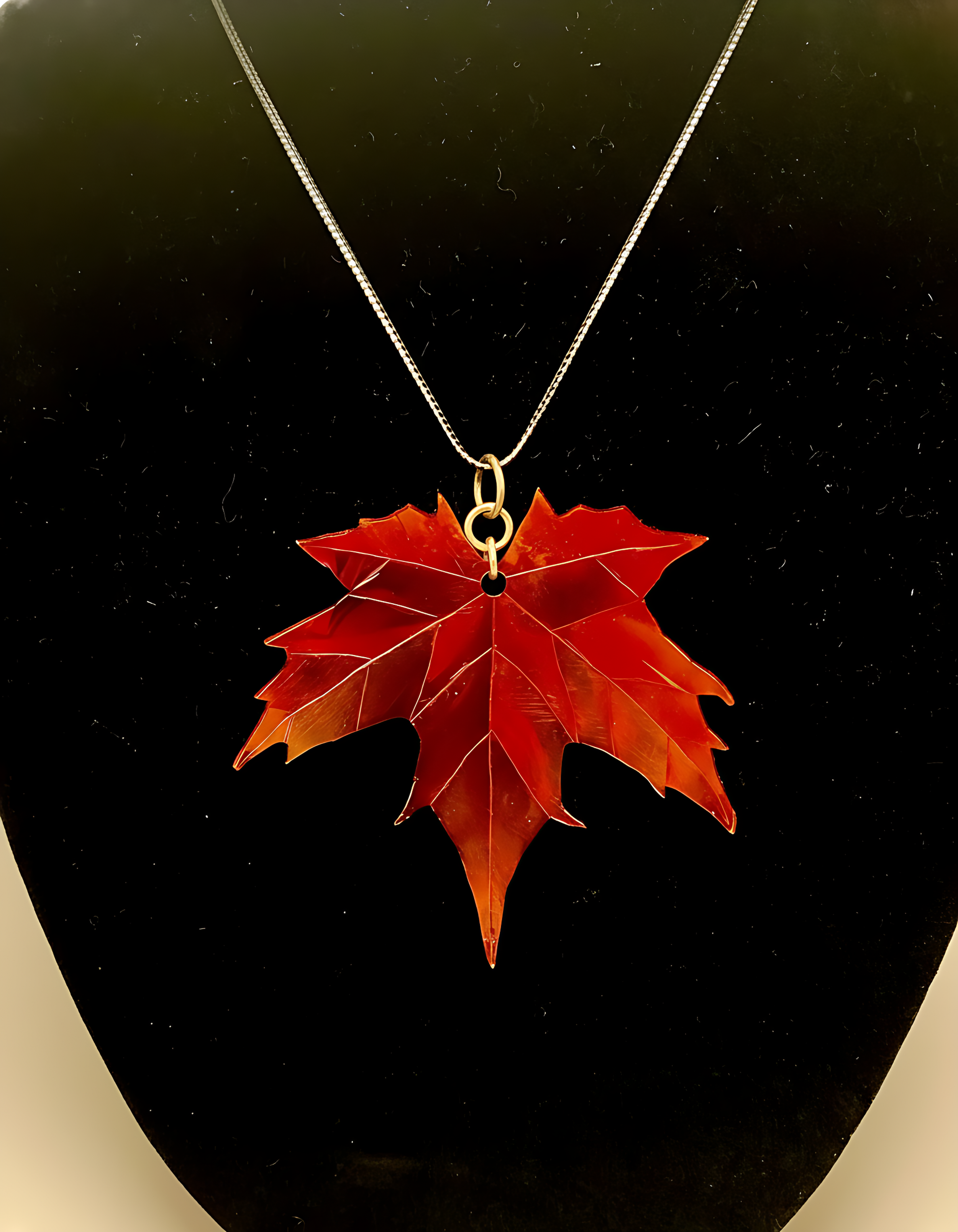 Large Copper Maple leaf