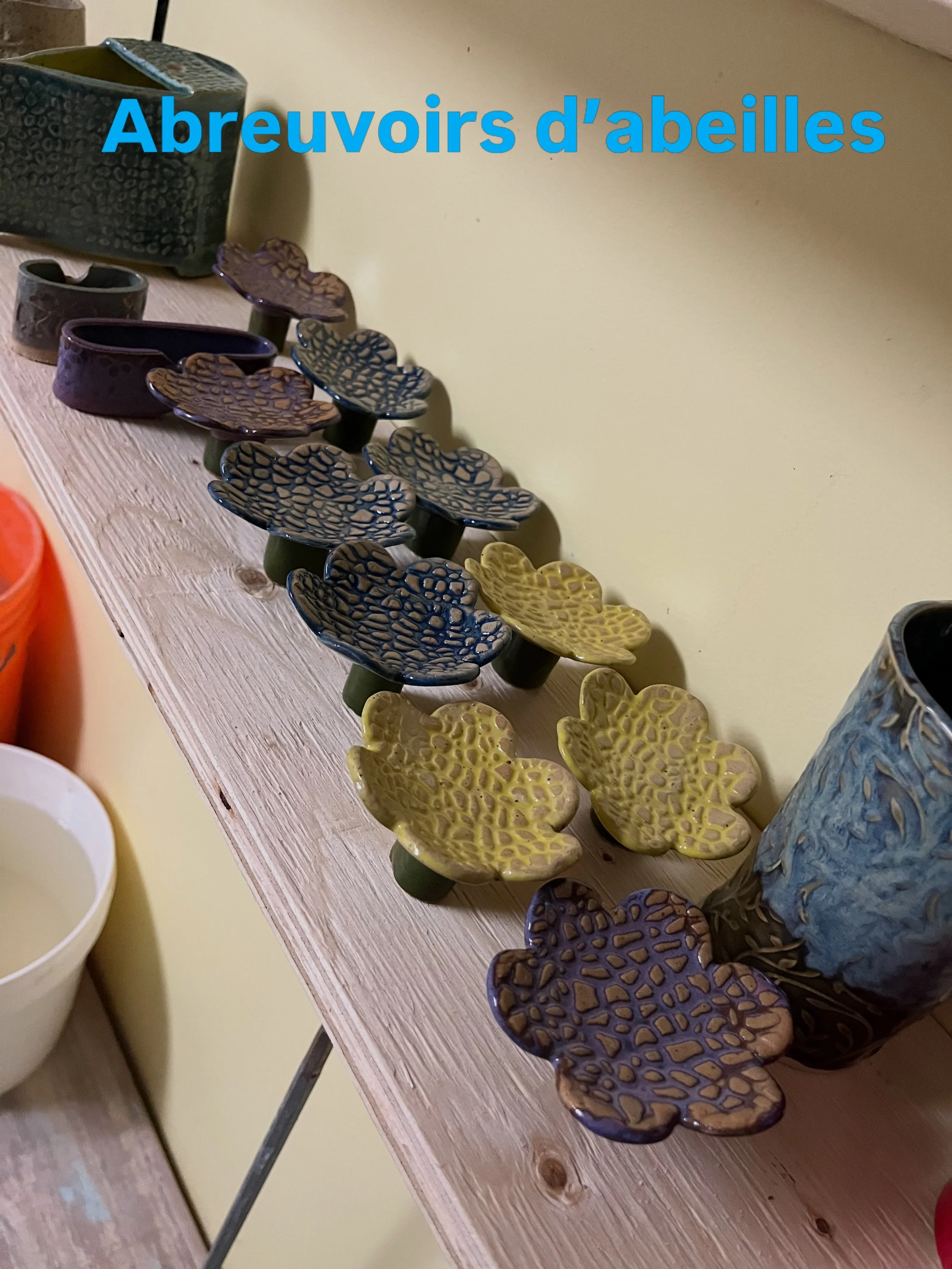 Quelques nouveaut&eacute;s pour le march&eacute; samedi prochain 🥰

@marche.vdm 
#march&eacute; #poterie #pottery #farmersmarket