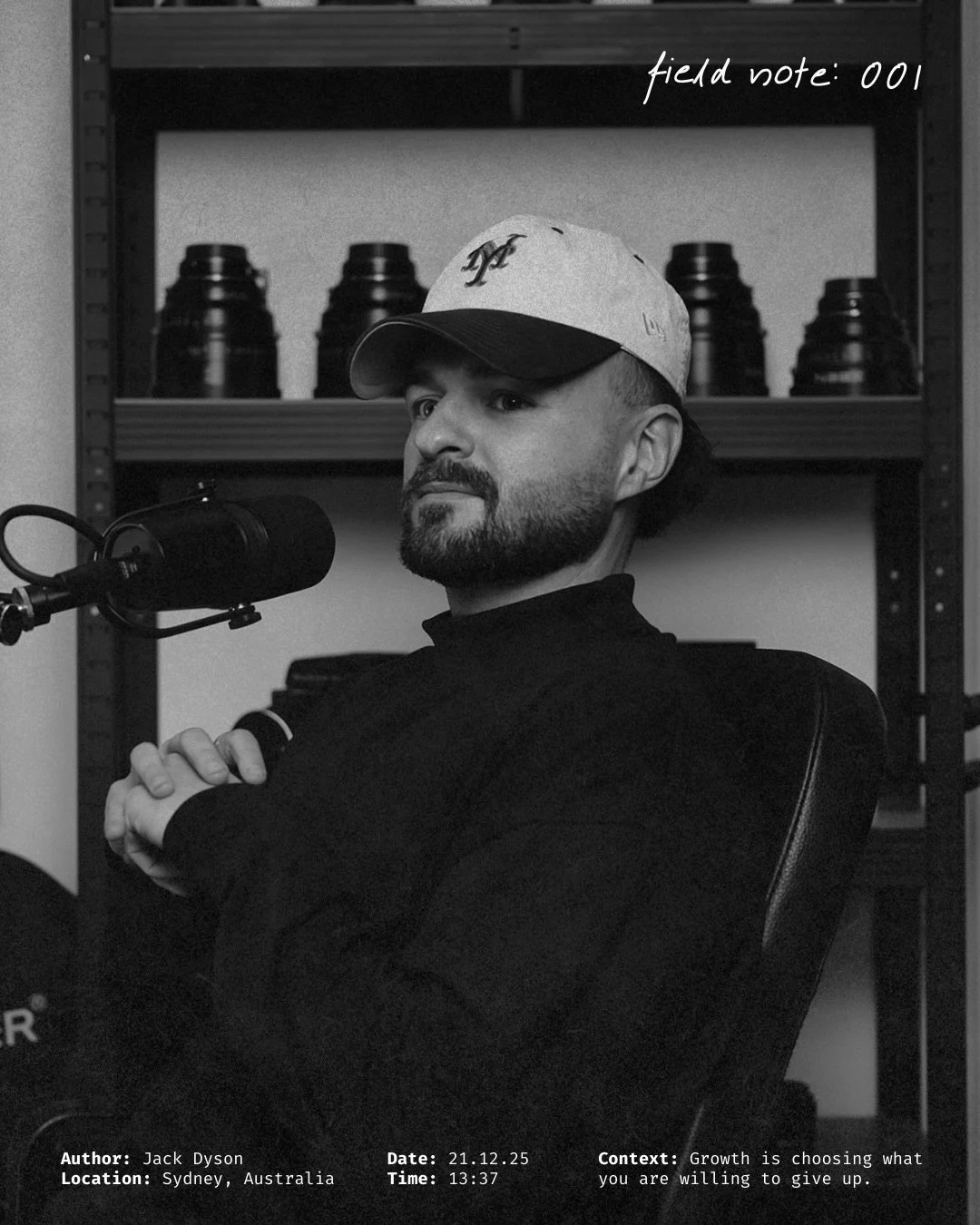 One thing I&rsquo;ve learned this year is that no decision comes for free.

Even the obvious one.

Even the &ldquo;right&rdquo; one.

Every move you make pulls you away from something else. A place. A version of yourself. A relationship. An idea of h