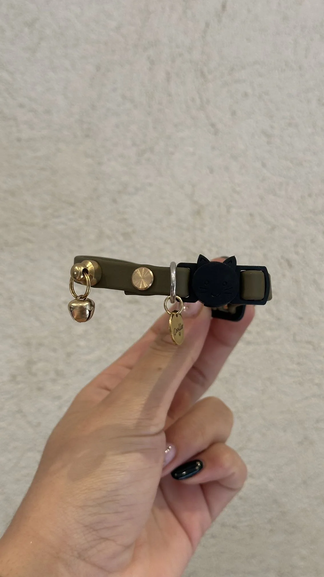 Collier pour chat personnalisé 9mm réglable