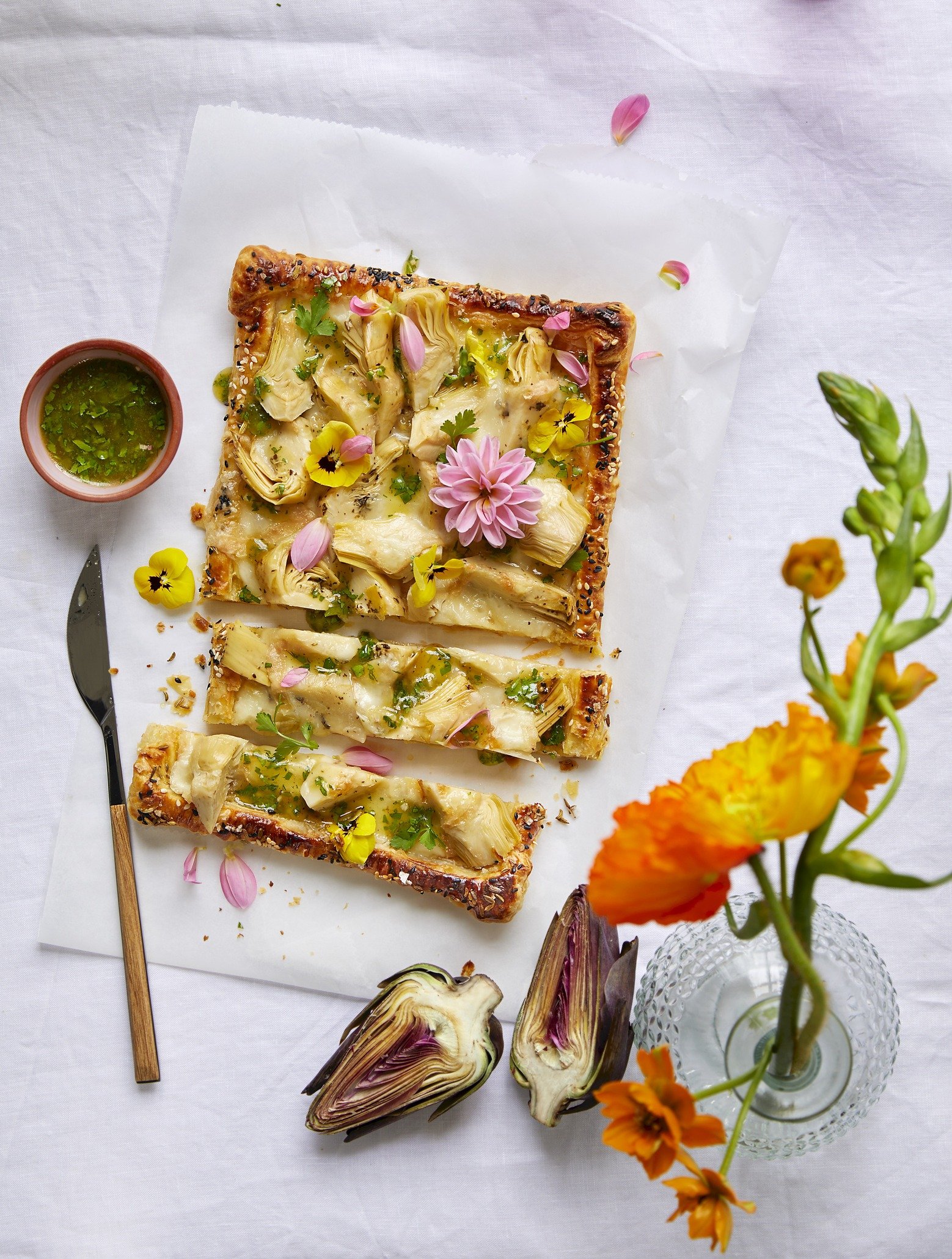 Artichoke tart / S'usi Gastro Studio / Amsterdam food and prop stylist.jpg