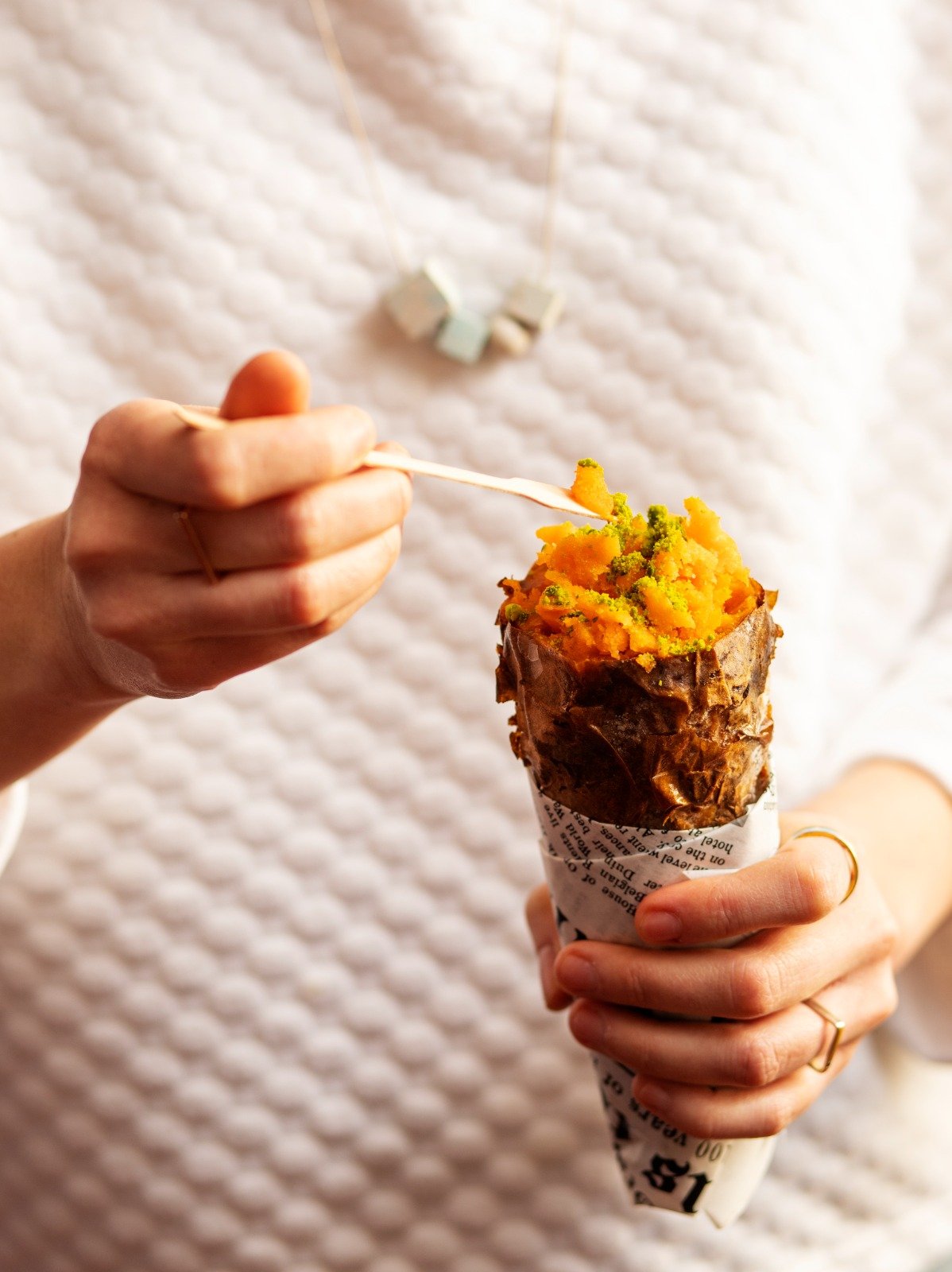 Sweet potato ice cream / S'usi Gastro Studio / Amsterdam food and prop stylist.jpg