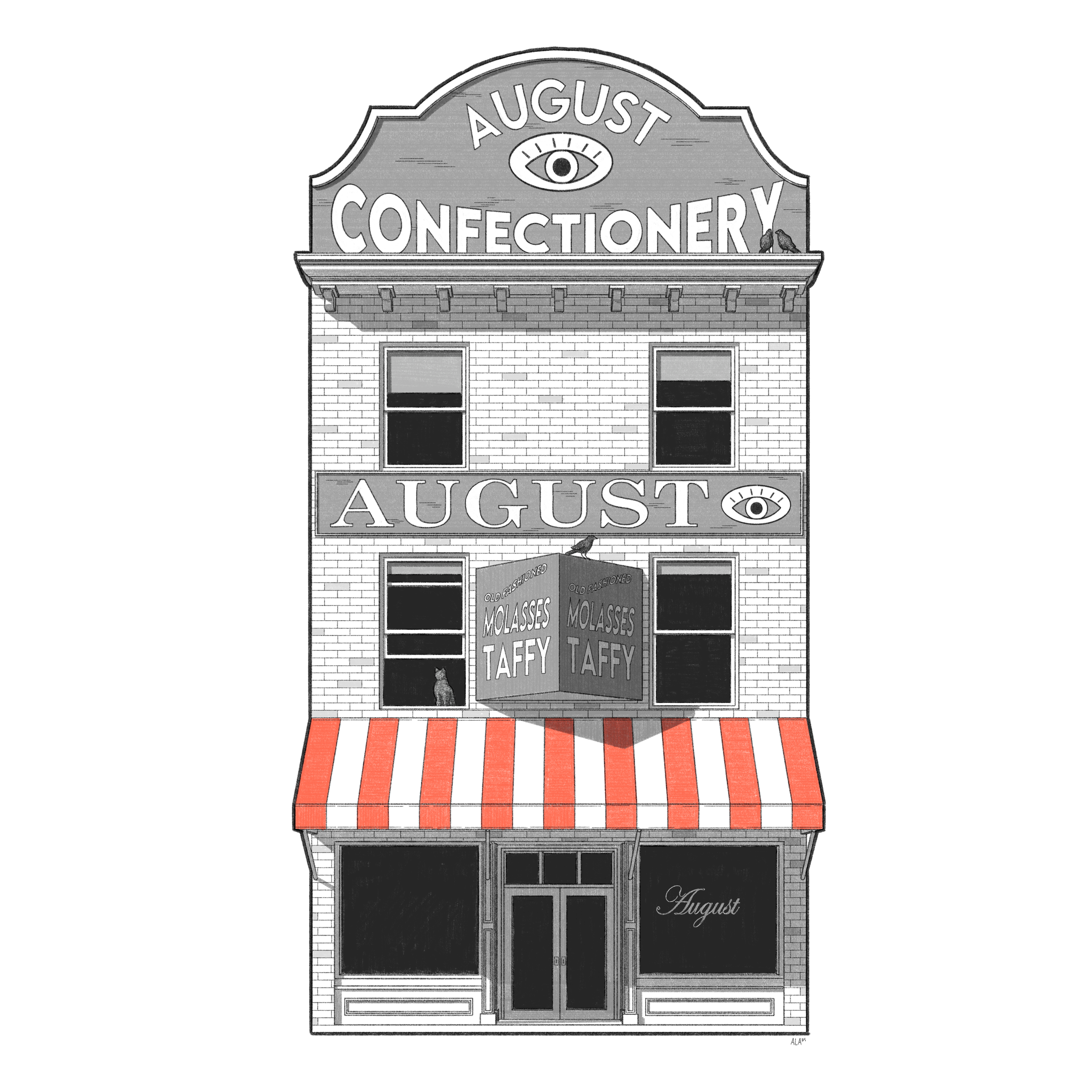 August Eye Confectionery (Demolished) - Buffalo, NY