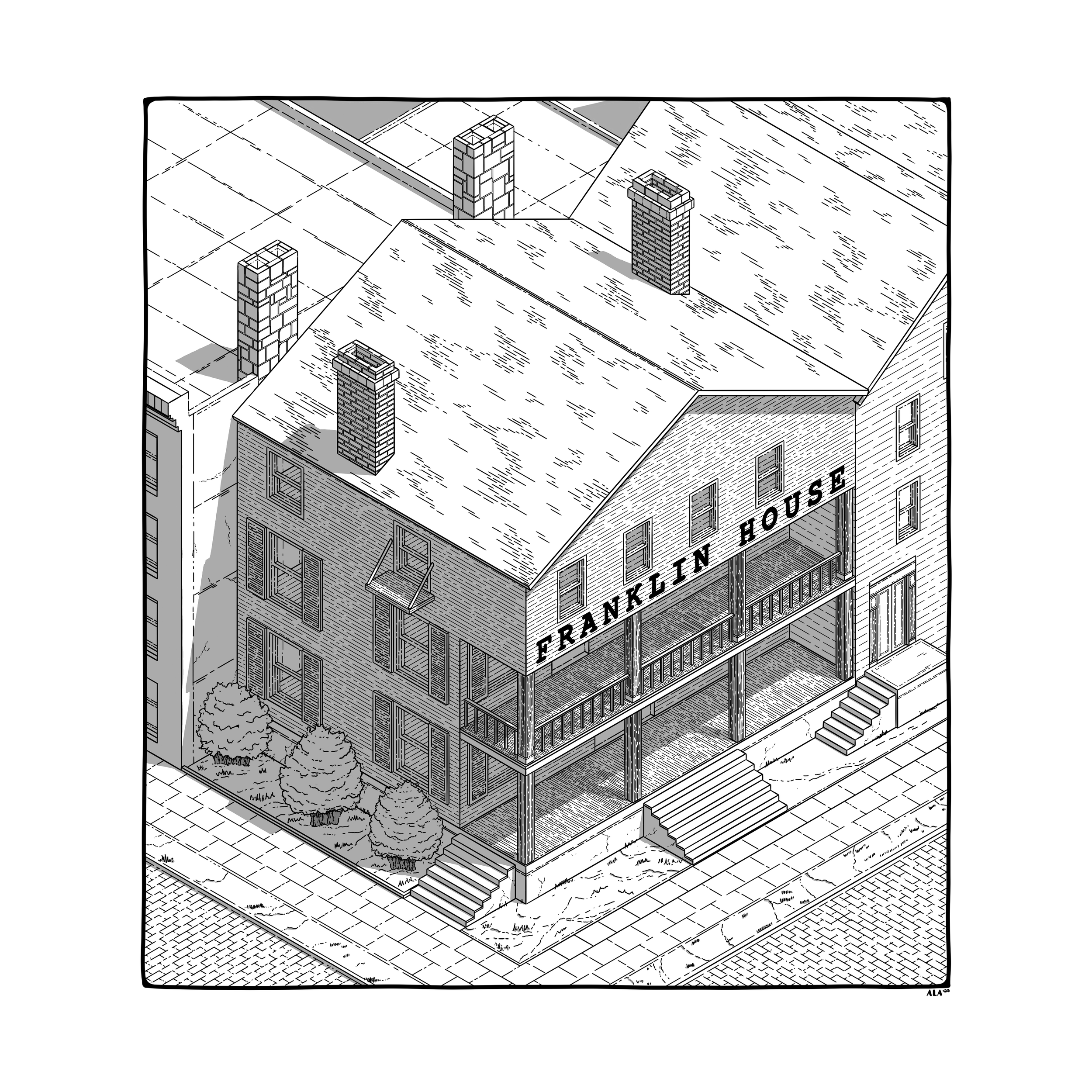 Franklin House (Demolished) - Buffalo, NY