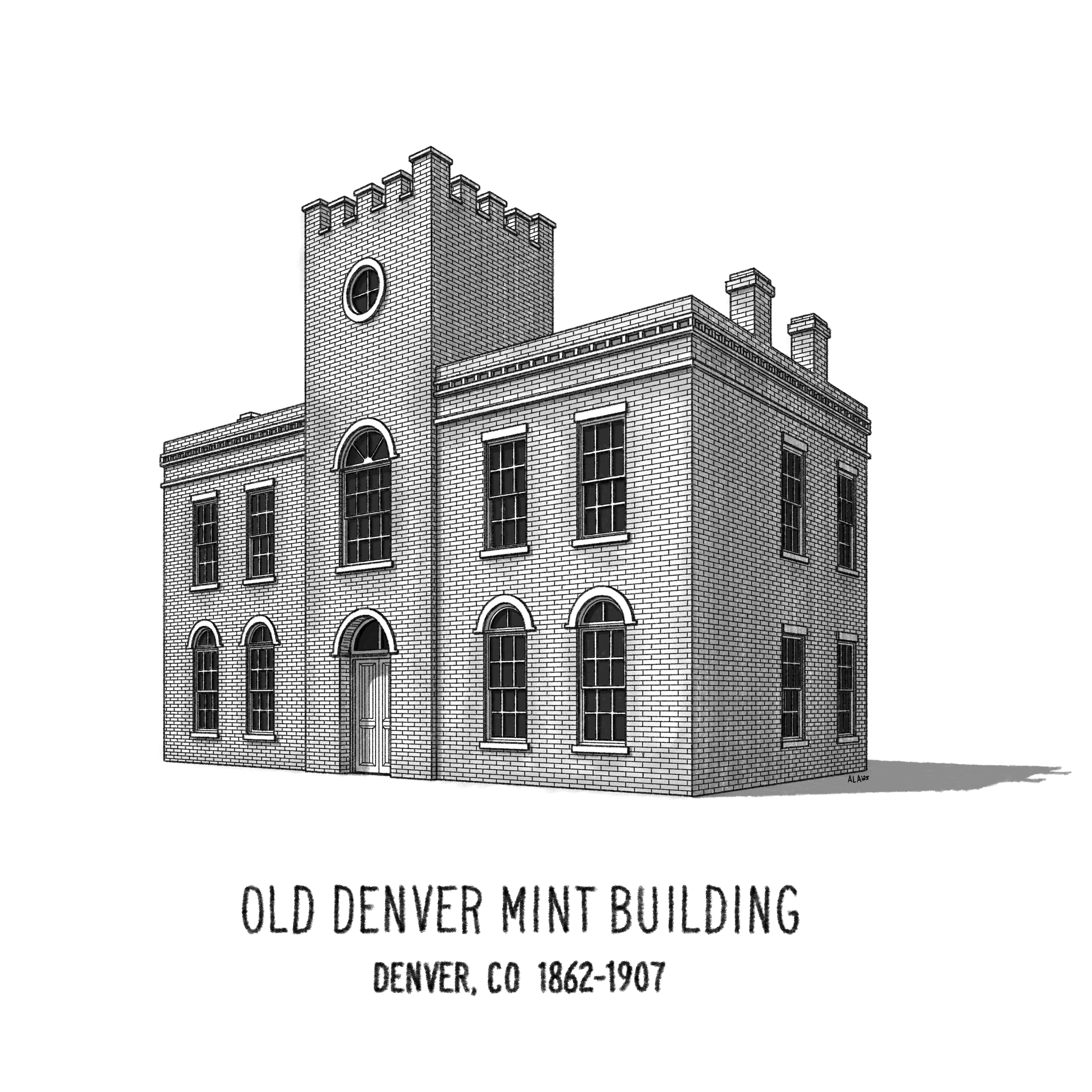 The Old Denver Mint Building - Denver, CO