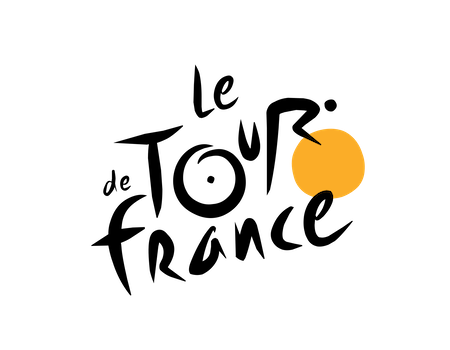 Content Quality client: Tour de France logo on white background