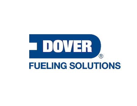 Content Quality client: Dover Fueling Solutions (DFS) logo with blue text on white background.