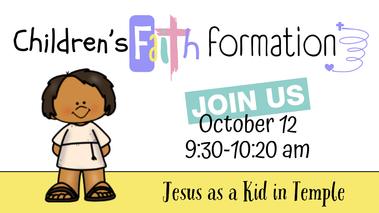 November Children's Faith Formation