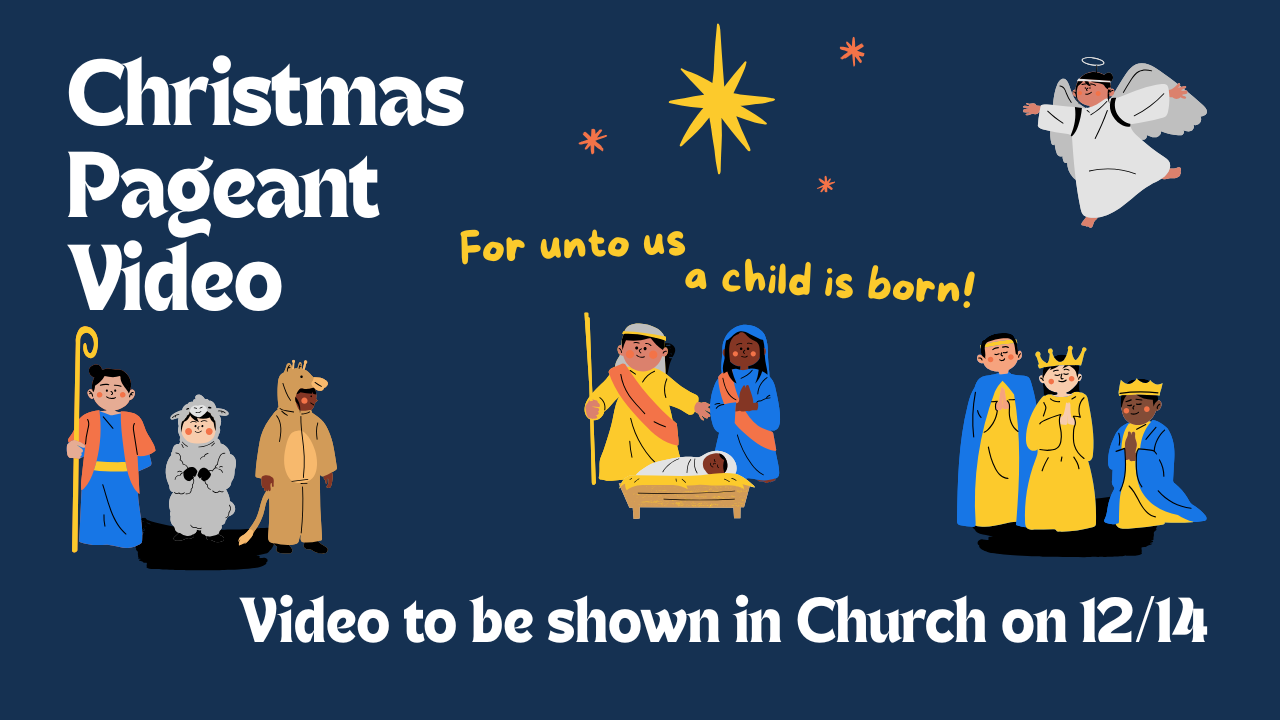 Christmas Pageant Video