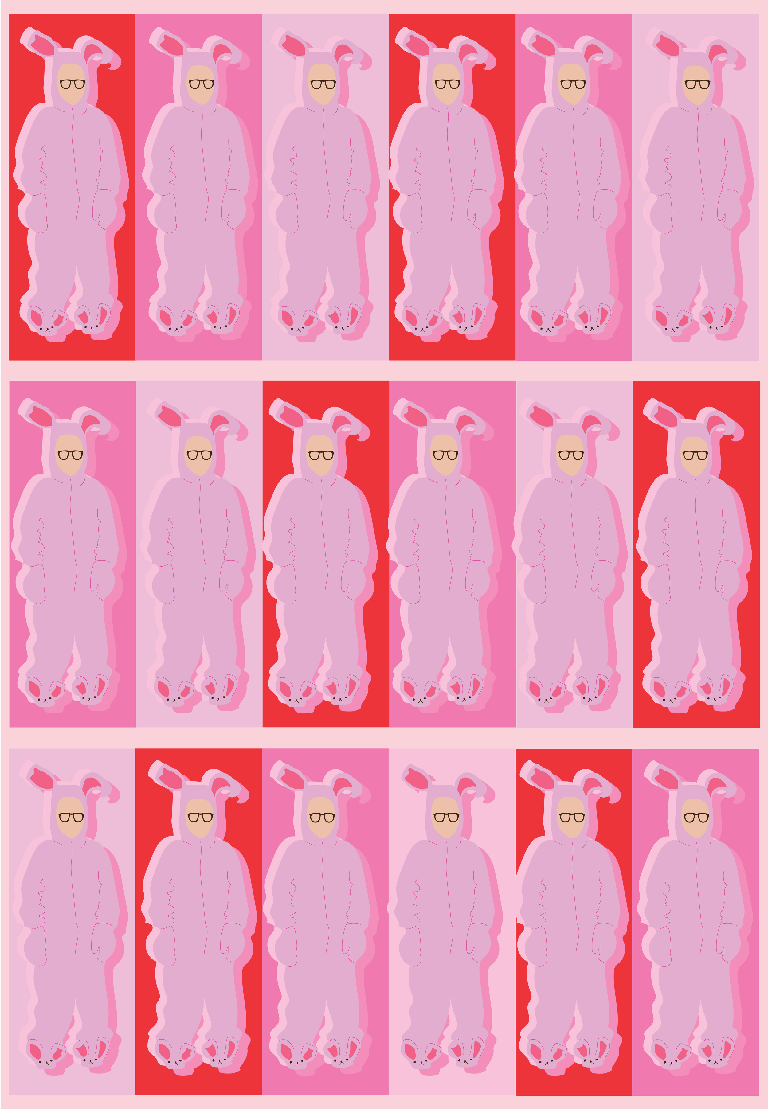 You look like a pink nightmare