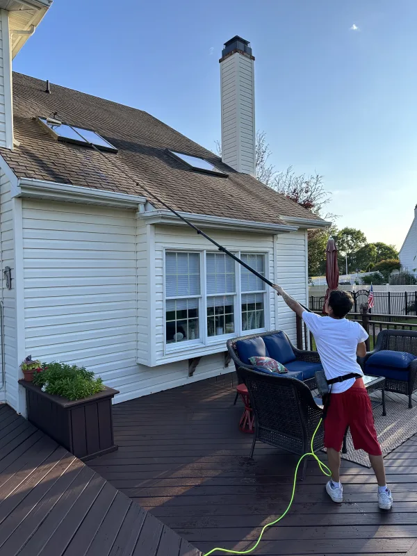 pressure washing