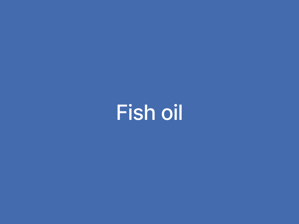 Fish Oil