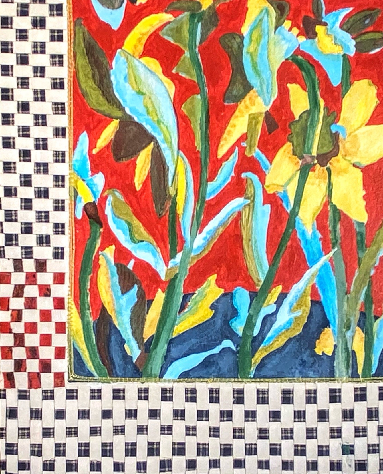 Spring Doodle  8" x 10"