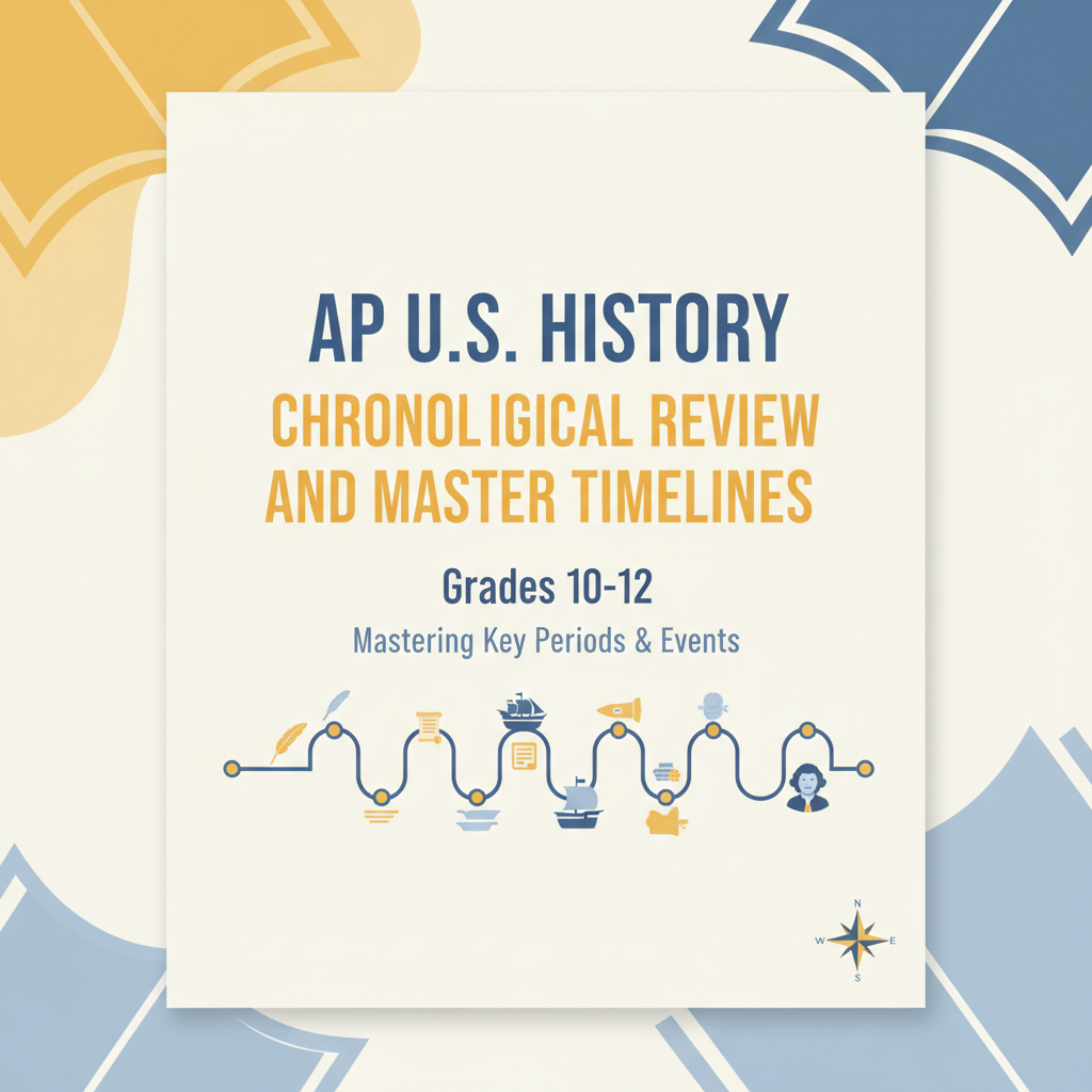 AP U.S. History Chronological Review and Master Timelines
