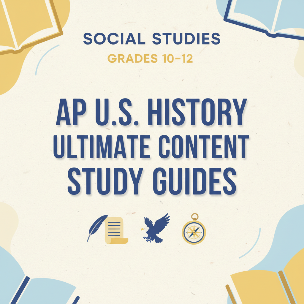 AP U.S. History Ultimate Content Study Guides