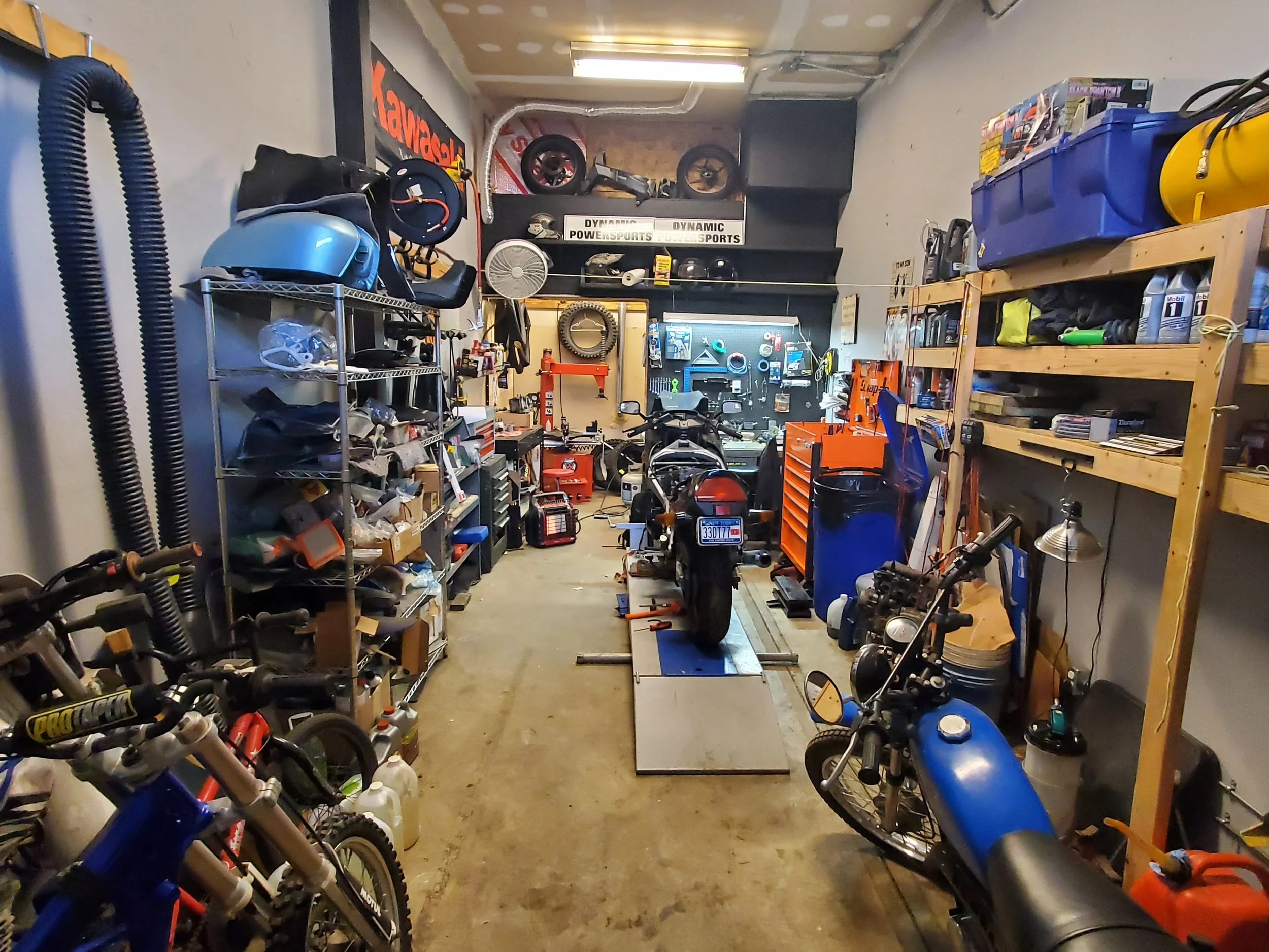 Our first garage