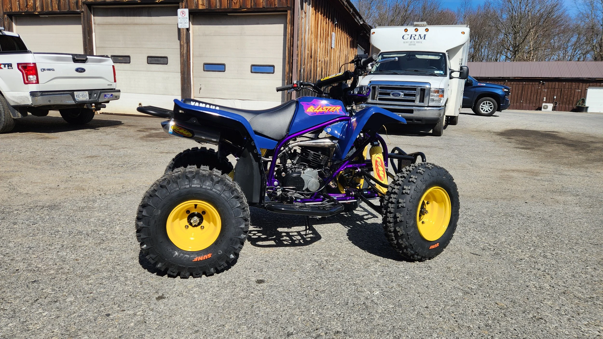 Yamaha Blaster Build