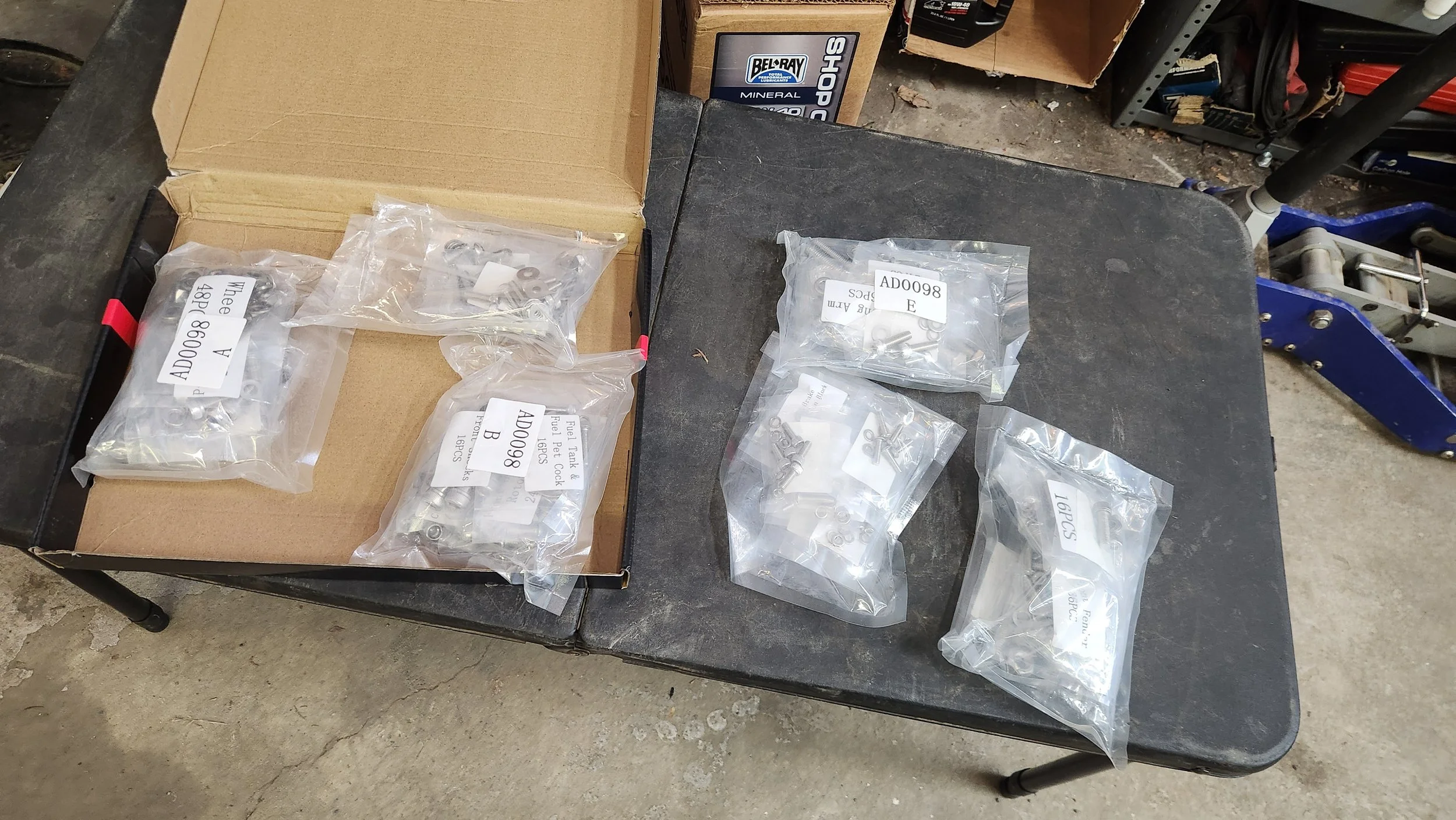 All new hardware, lots more of this!