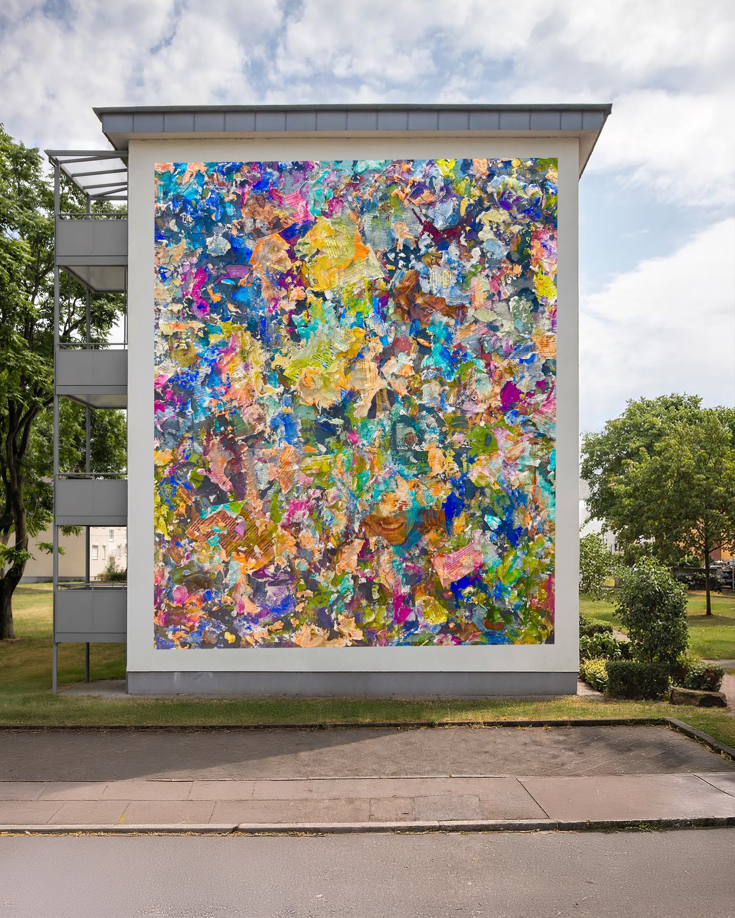Rendering for Art in Public Places
