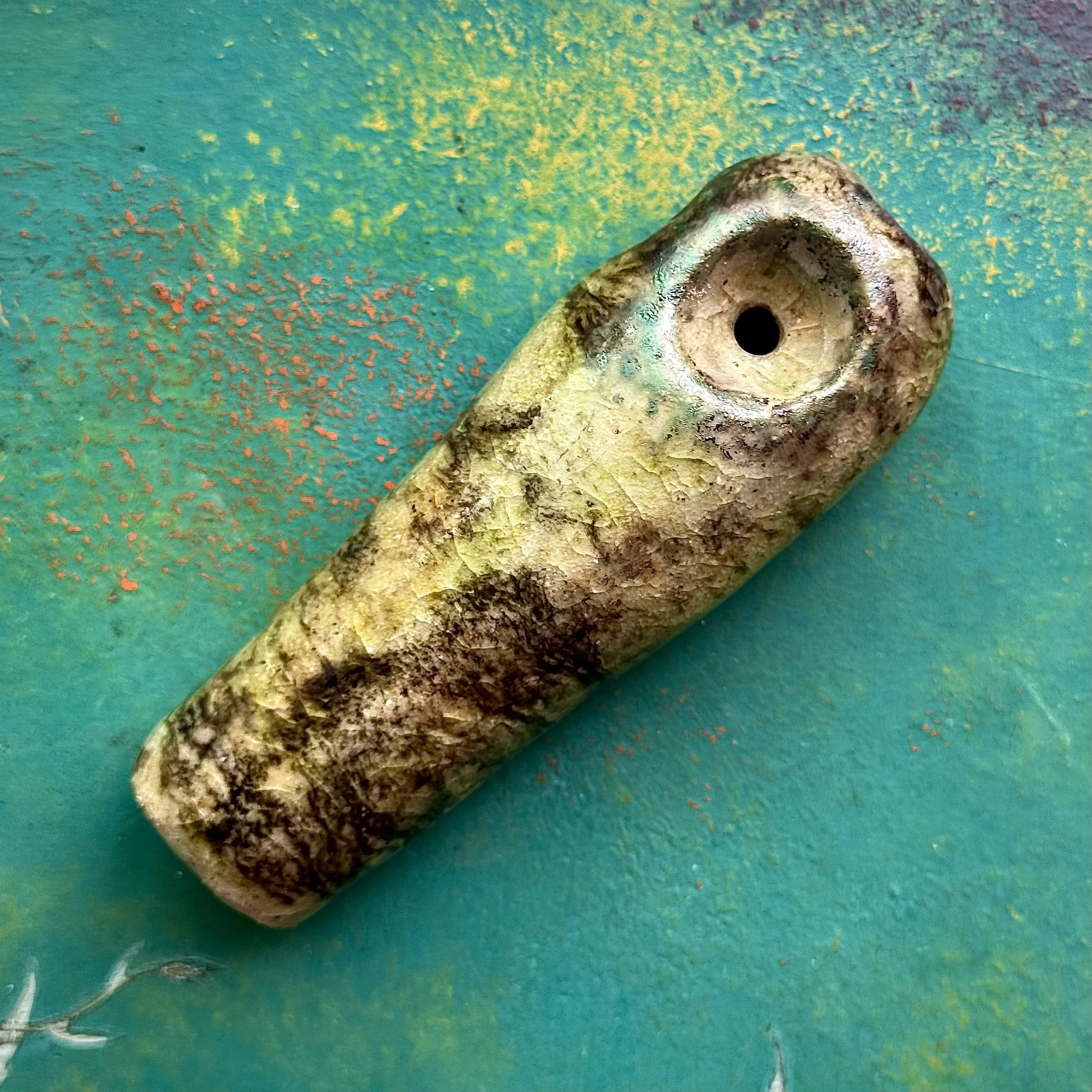 "Moss" Ceramic Pipe
