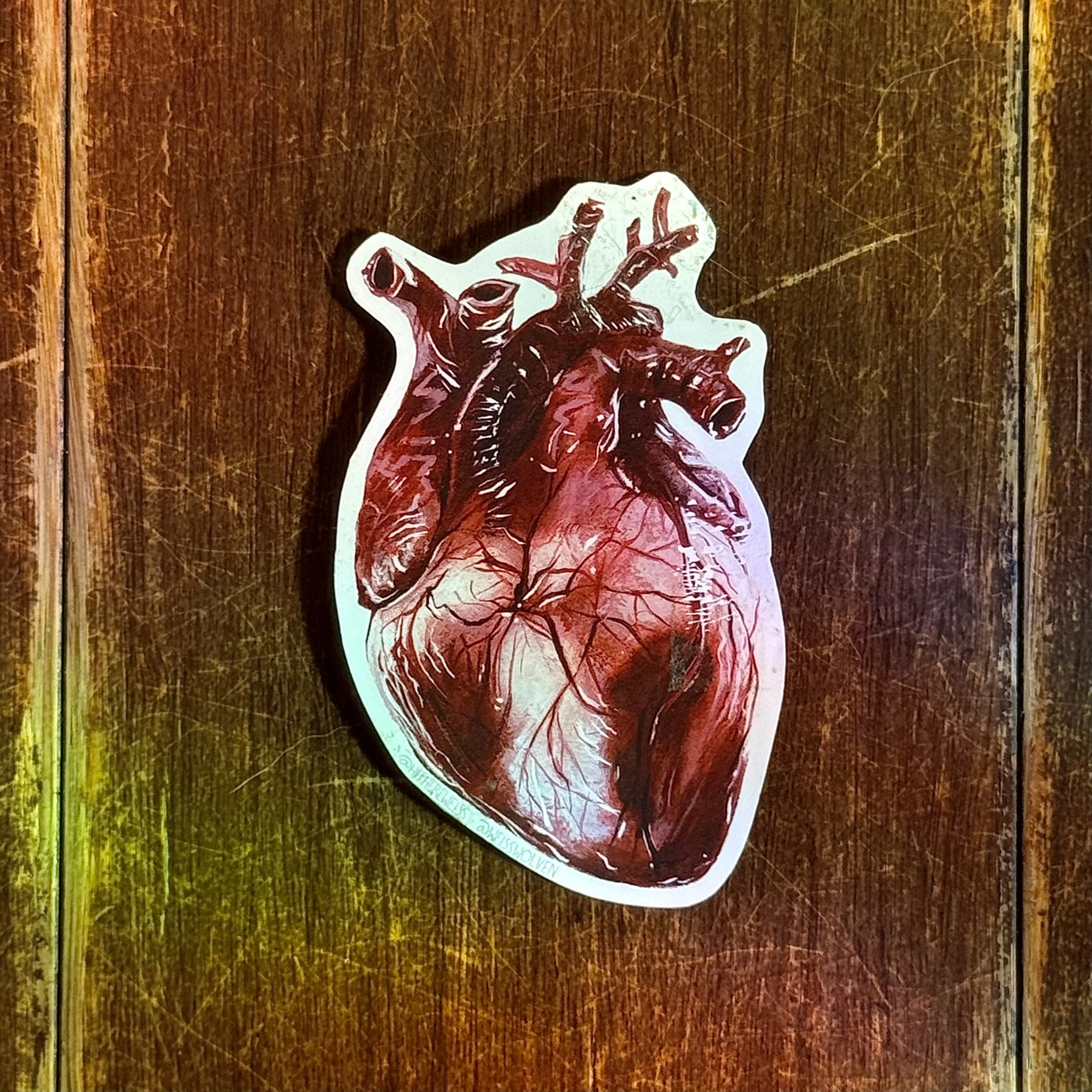 "heart painting" sticker