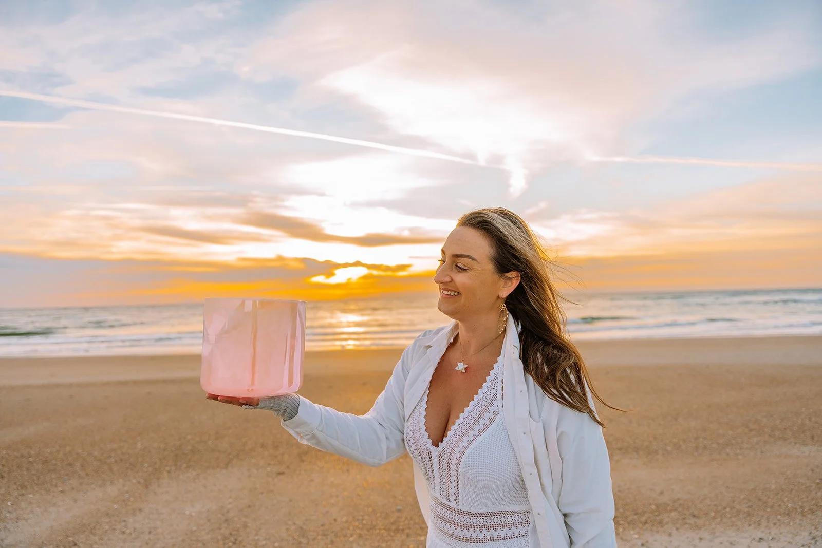 HEART CHAKRA LOVE OPENING CRYSTAL SOUND BOWL