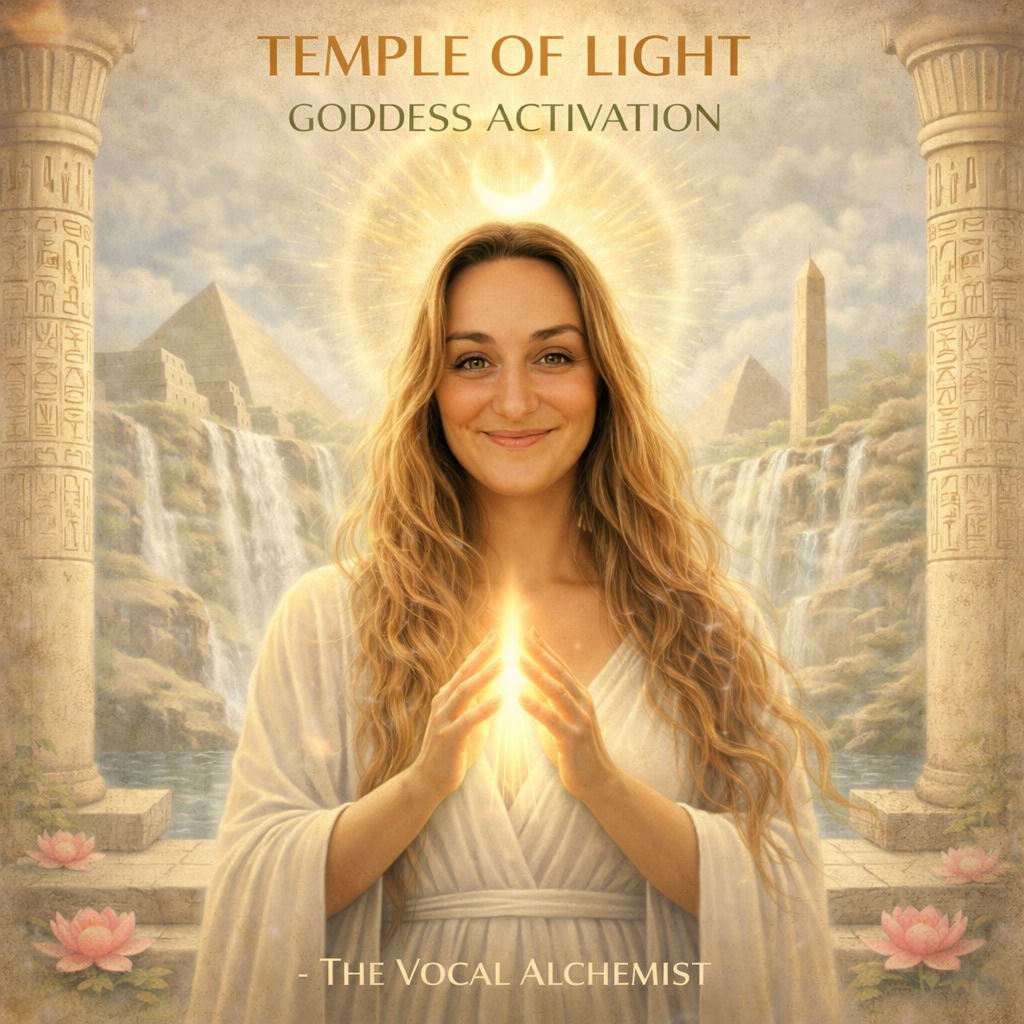 TEMPLE OF LIGHT GODDESS ACTIVATION - THE VOCAL ALCHEMIST