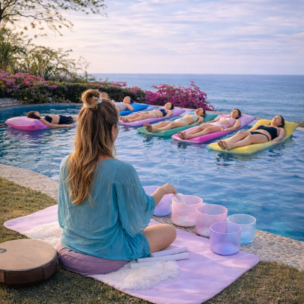 FLOATING SOUNDBATH MEDITATION & VOCAL HEALING