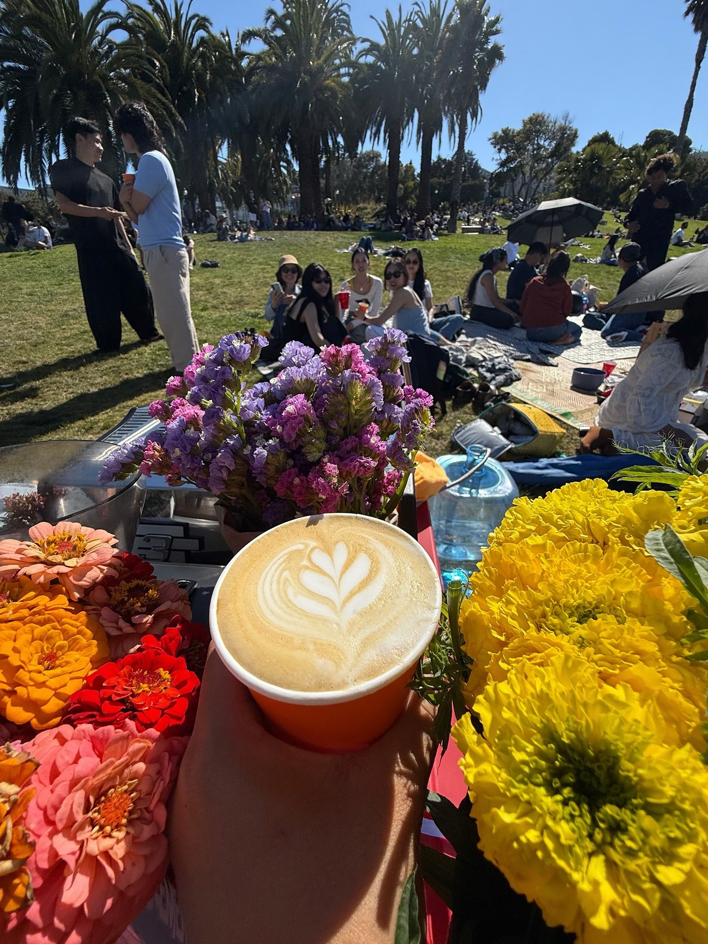 Channel Bloom is about doing things for joy and sharing it with the world. This weekend we made drinks in the park for my friend Chloe&rsquo;s bday 🧁🌸💐

Making lattes with friends in the middle of a park off a battery pack is a bit crazy, and it&r