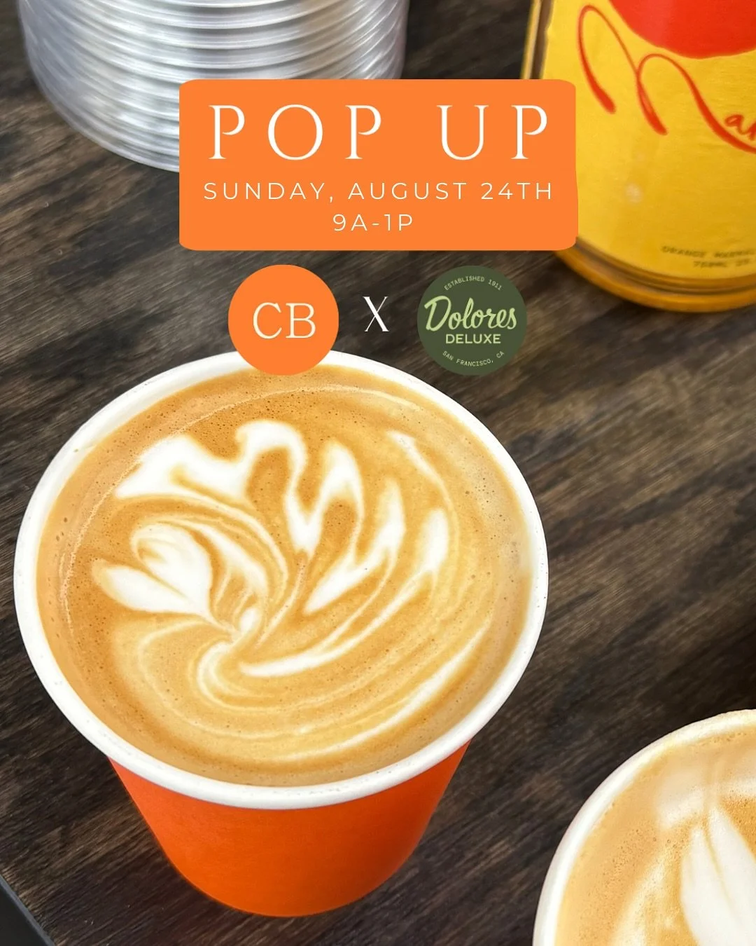 CHANNEL BLOOM EP 5.

We are continuing our fun tomorrow morning at @doloresdeluxesf alongside sandwiches from the amazing @turtleislandsando. We&rsquo;ve got some fun stuff on espresso this time. Come start your day with a treat :)