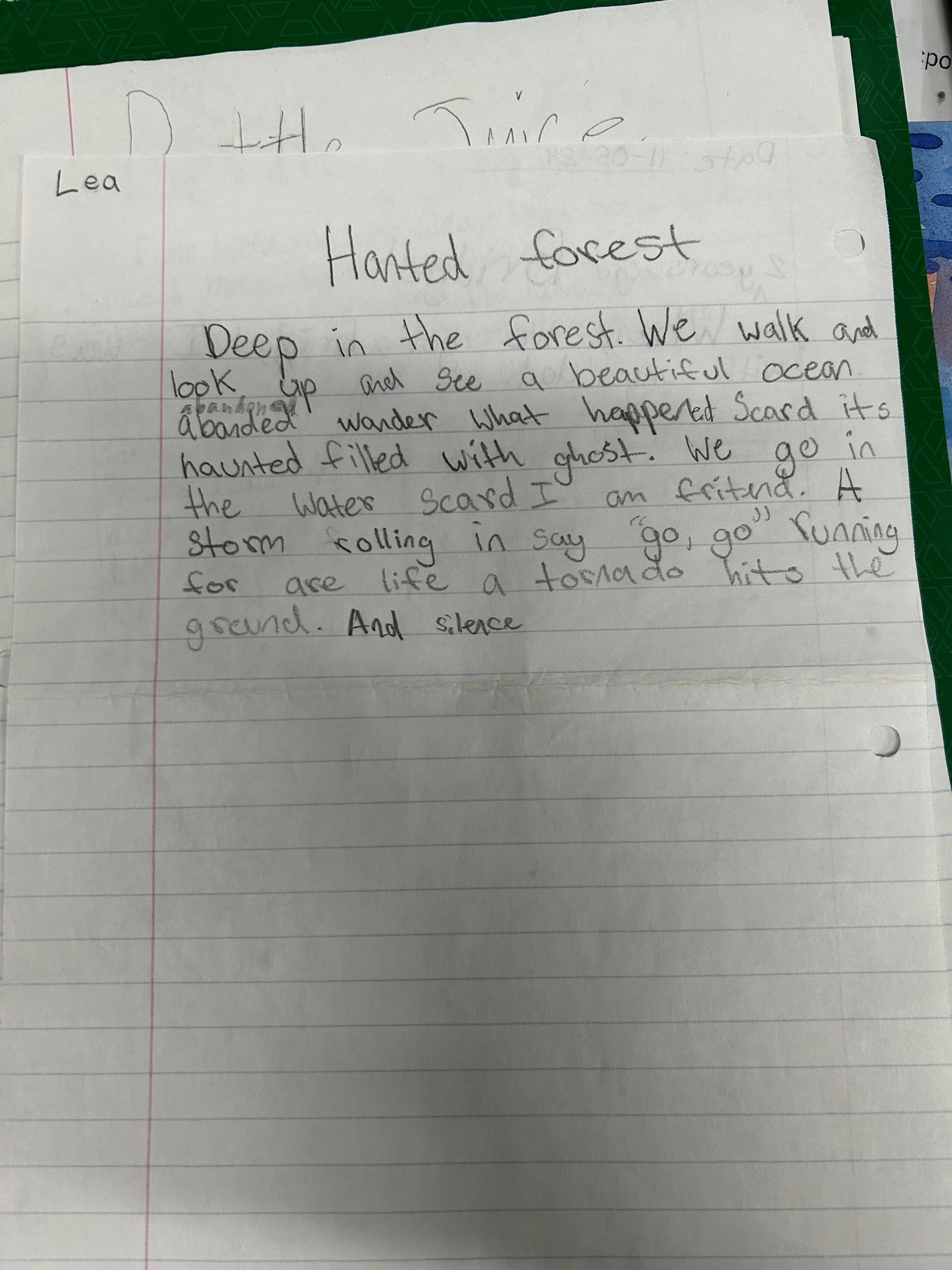 Lea Bailen-Swenson HAUNTED FOREST handwritten IMG_3630.JPG