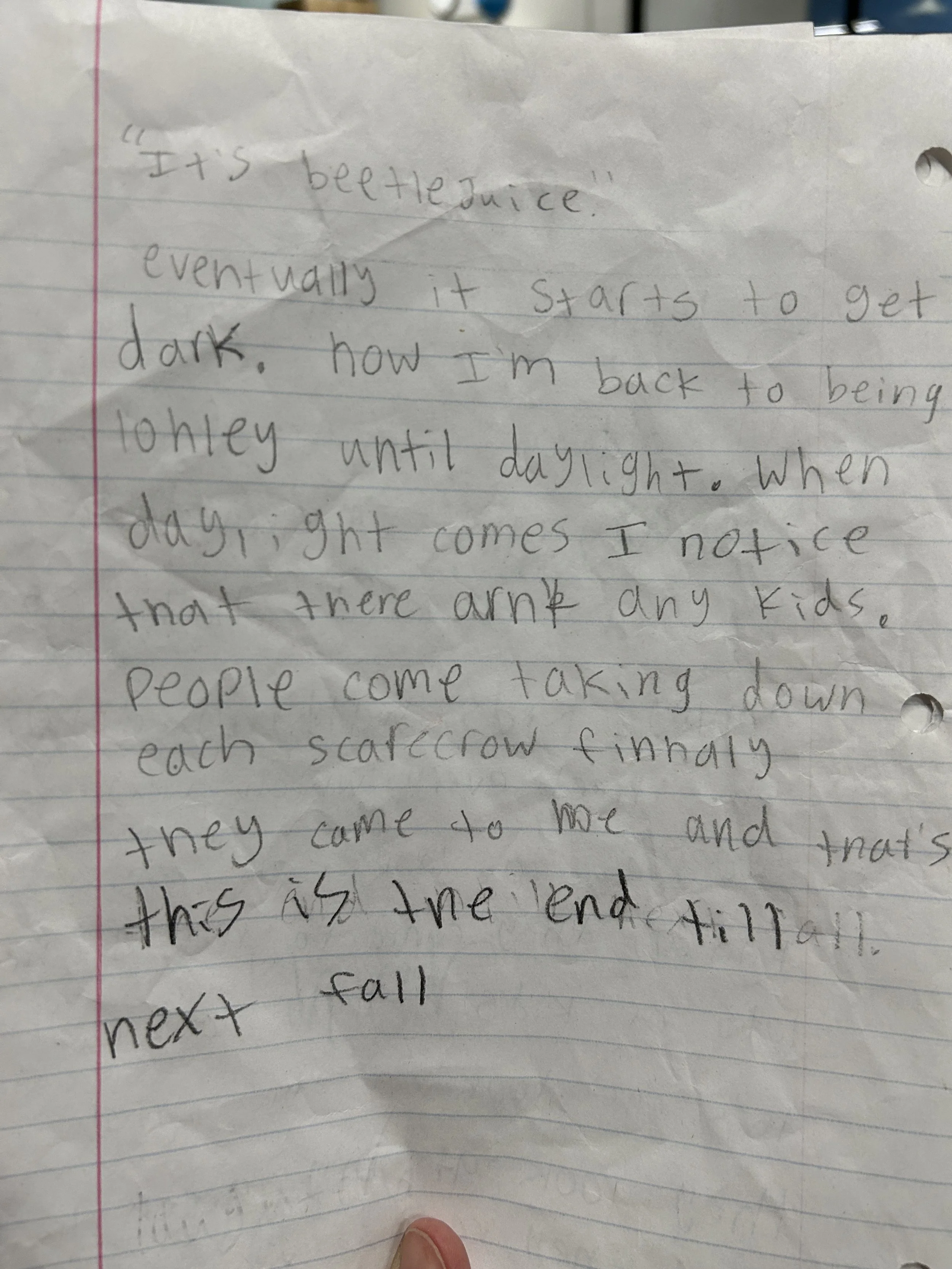 Evelyn Worgull BEETLEJUICE 2 handwritten IMG_3636.JPG