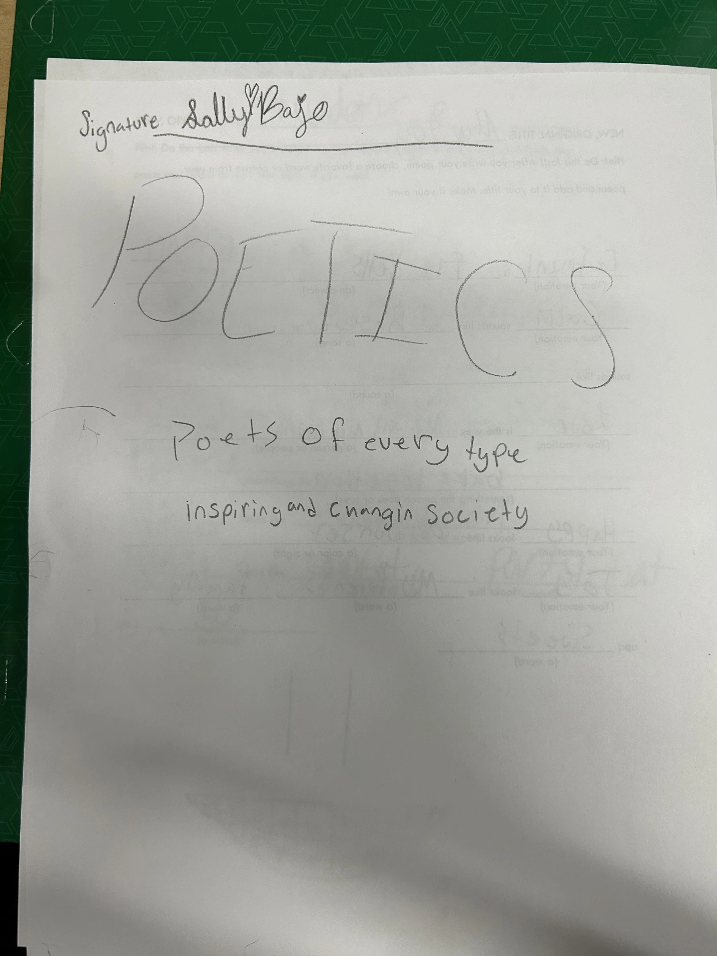 Sally Bajo MY JOY2 handwritten IMG_3626.JPG