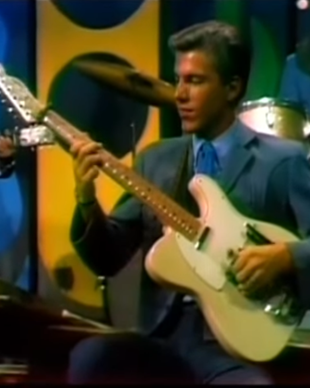 Gary's father Arliss on Billy Walker's Country Carnival TV show in 1968. 