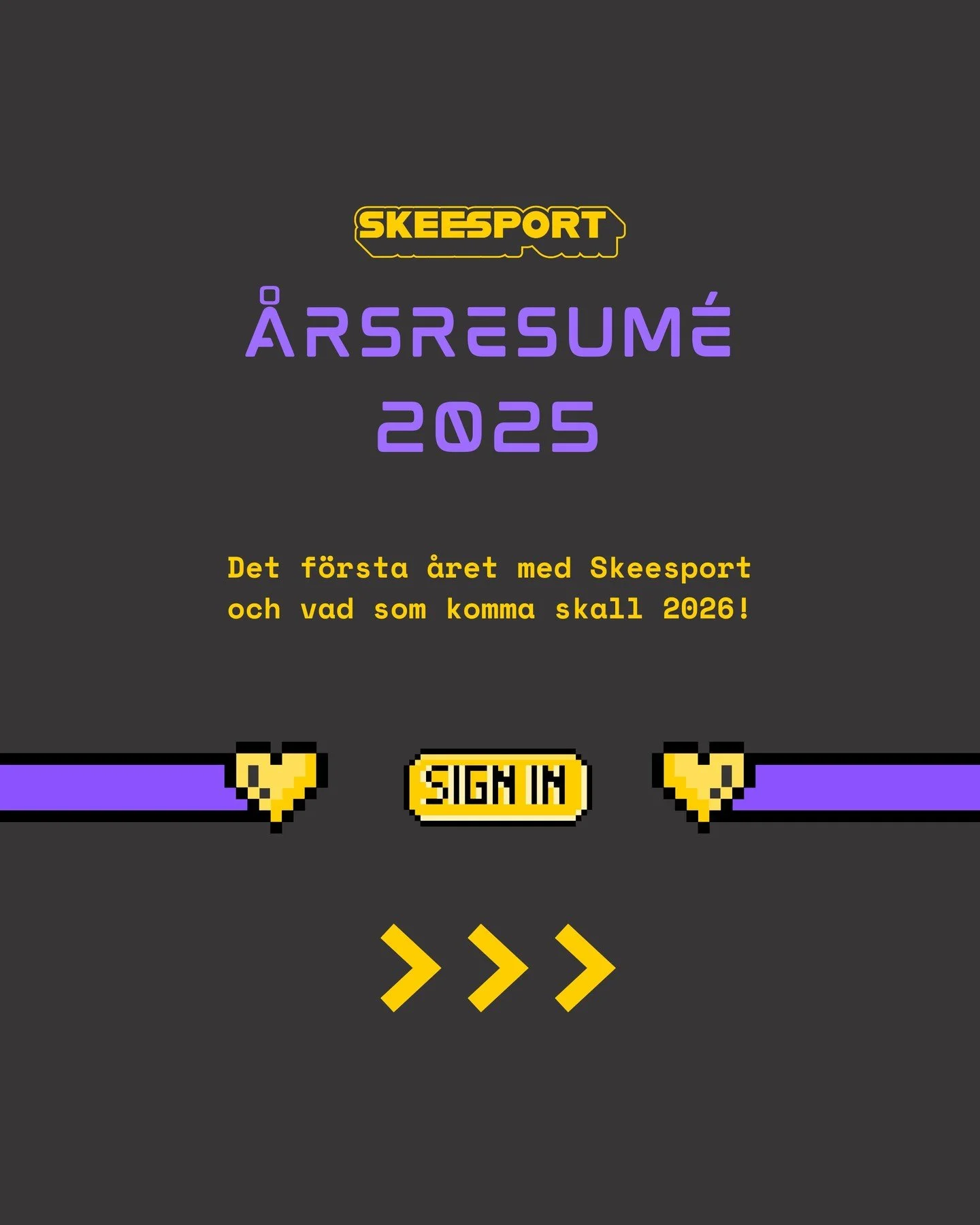 Ett f&ouml;rsta och sista inl&auml;gg 2025 👾
Vi ses 6 januari p&aring; Fight Night p&aring; Caf&eacute; p&aring; Bit. Gott nytt &aring;r! ✨

@cafepabit @nordsken.se @futuregamesedu @sarakulturhus 
@svenskaesportforbundet 

#skeesport