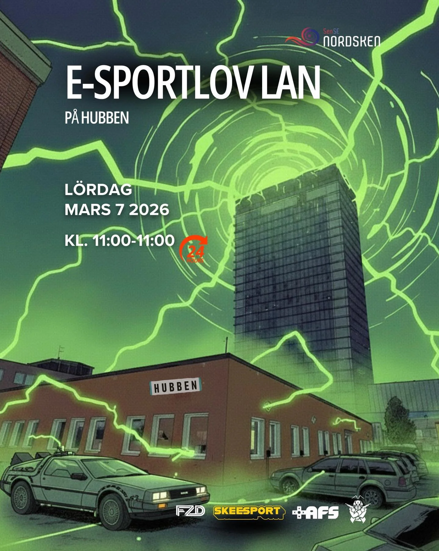 I helgen &auml;r det dags!🚀&Auml;ven om du skippar lanet &auml;r du varmt v&auml;lkommen att delta p&aring; alla andra aktiviteter helt gratis!

🎮 E-Sportlov LAN p&aring; Hubbenklubben 🎮

7&ndash;8 mars blir det 24 timmar non-stop gaming p&aring; 