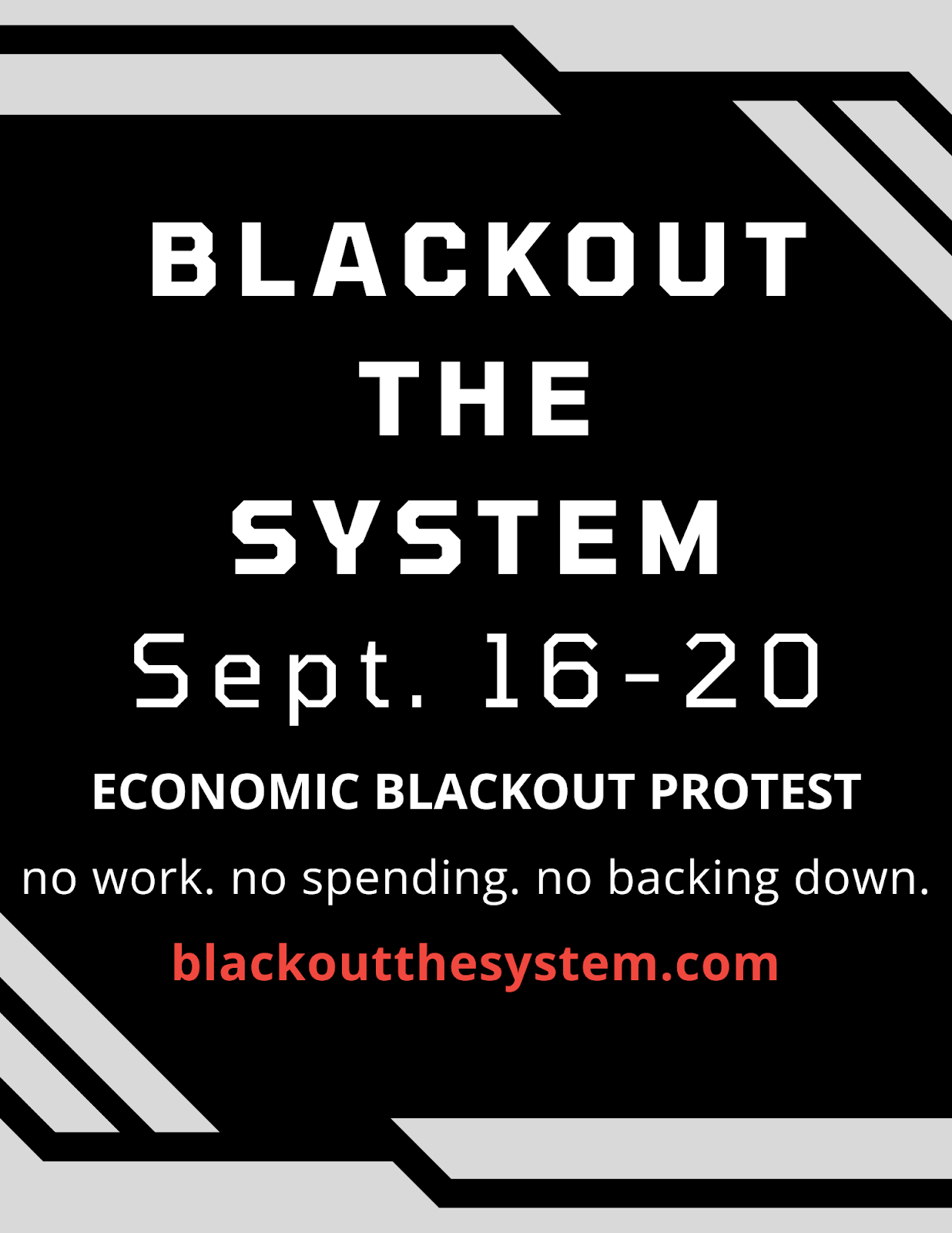 Blackout The System