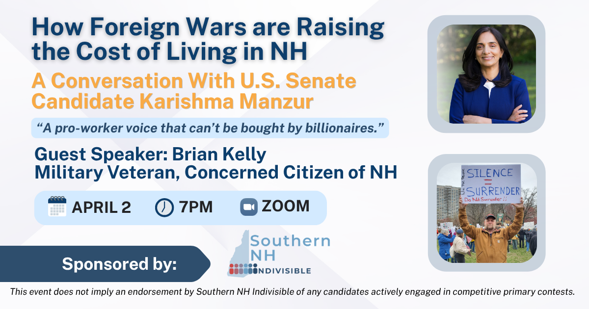 How Foreign Wars are Raising the Cost of Living in NH