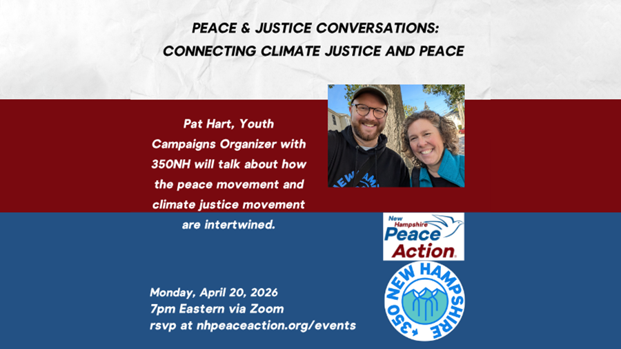  Peace & Justice Conversations:  Connecting Climate Justice and Peace