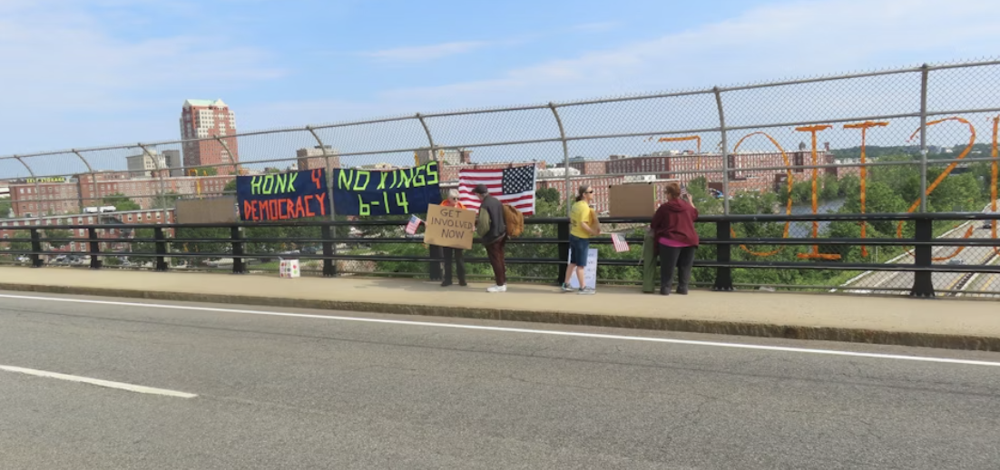 I-293: Bridge St., Notre Dame Bridge Brigade in Manchester