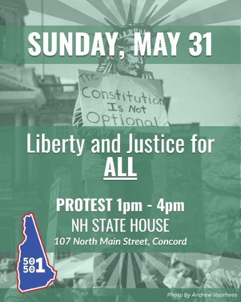 LIBERTY & JUSTICE FOR ALL PROTEST