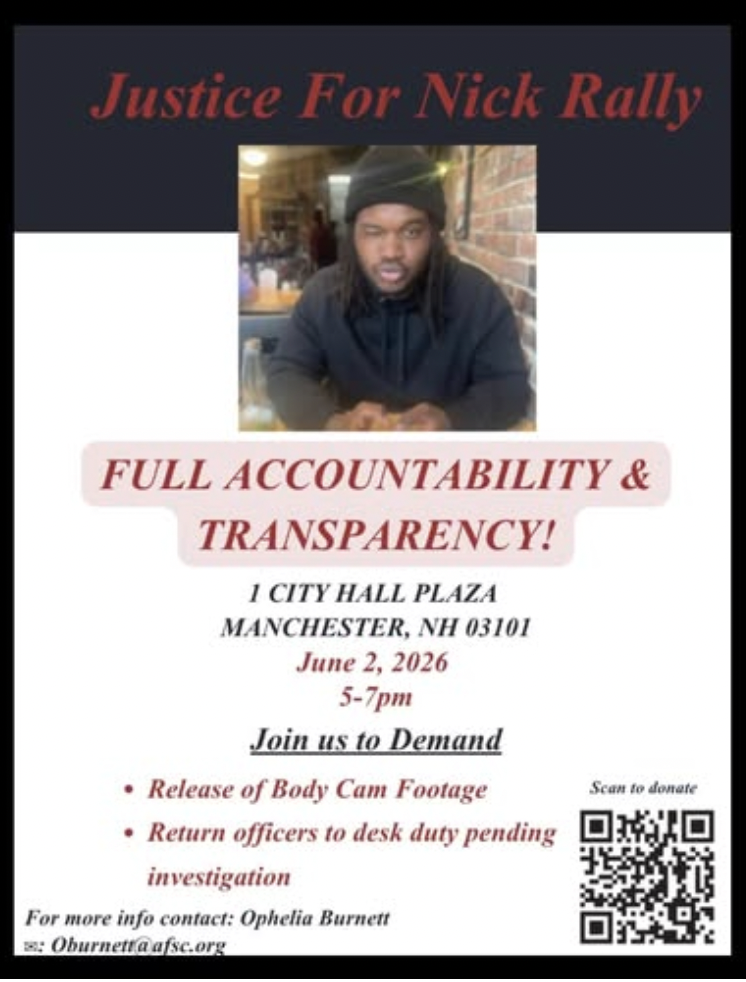 Justice for Nick Rally